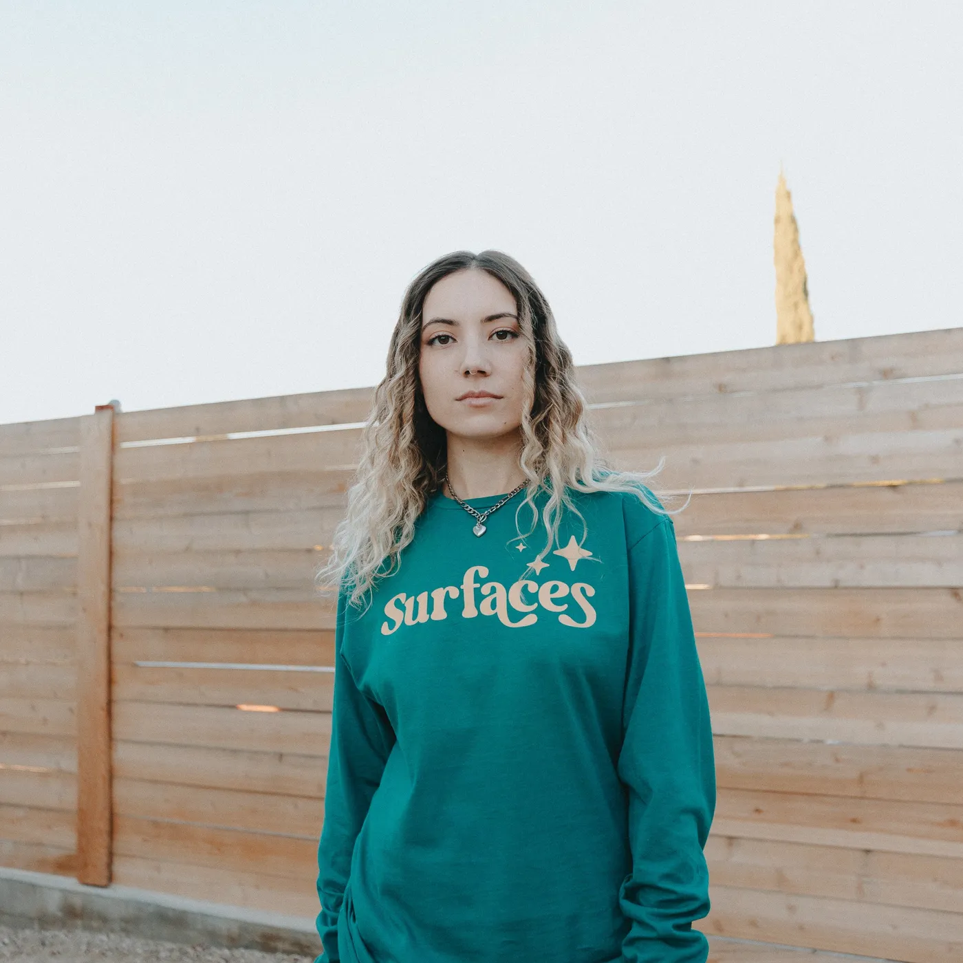 Surfaces Golden Hour Teal Long Sleeve