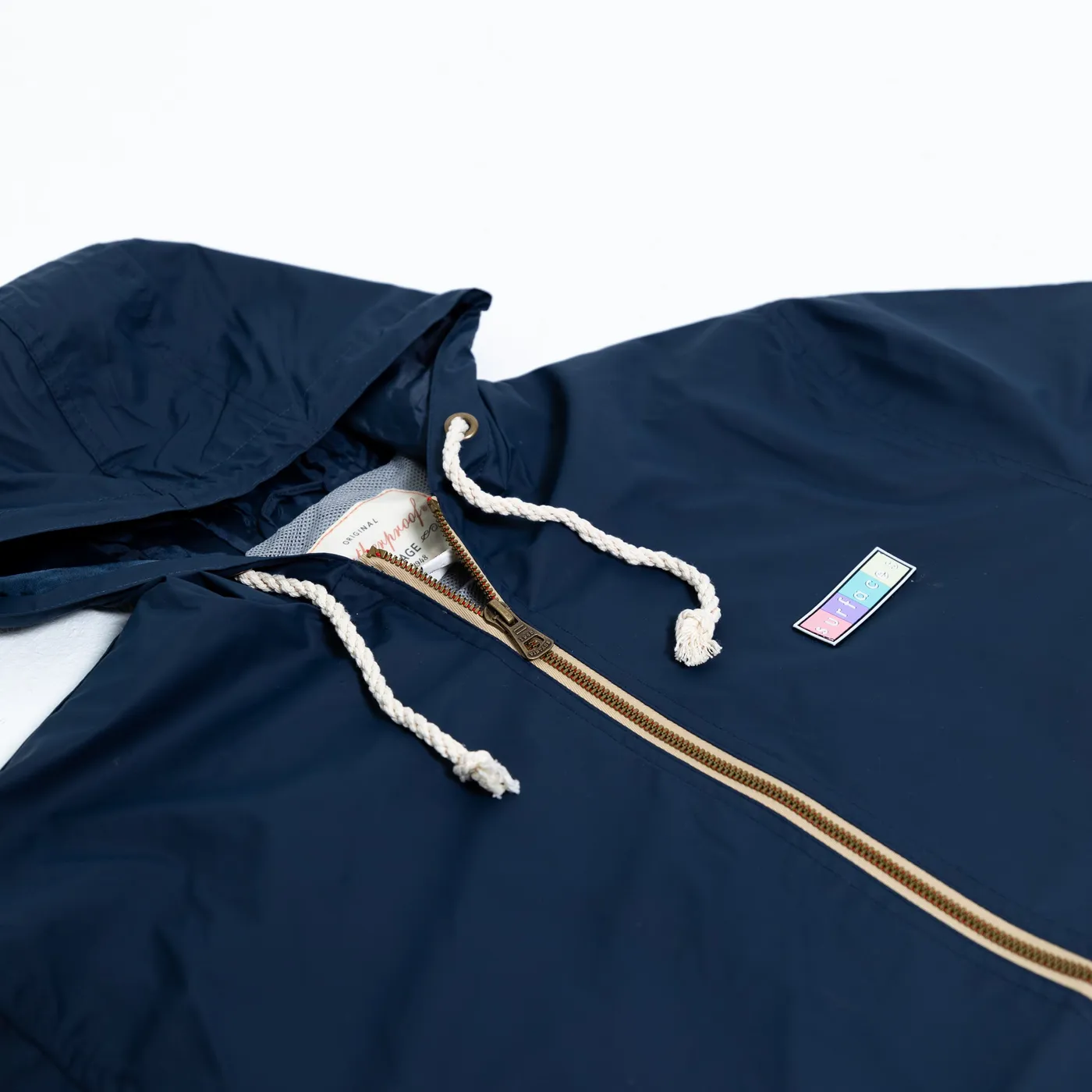 Surfaces Box Logo Patch Rain Jacket