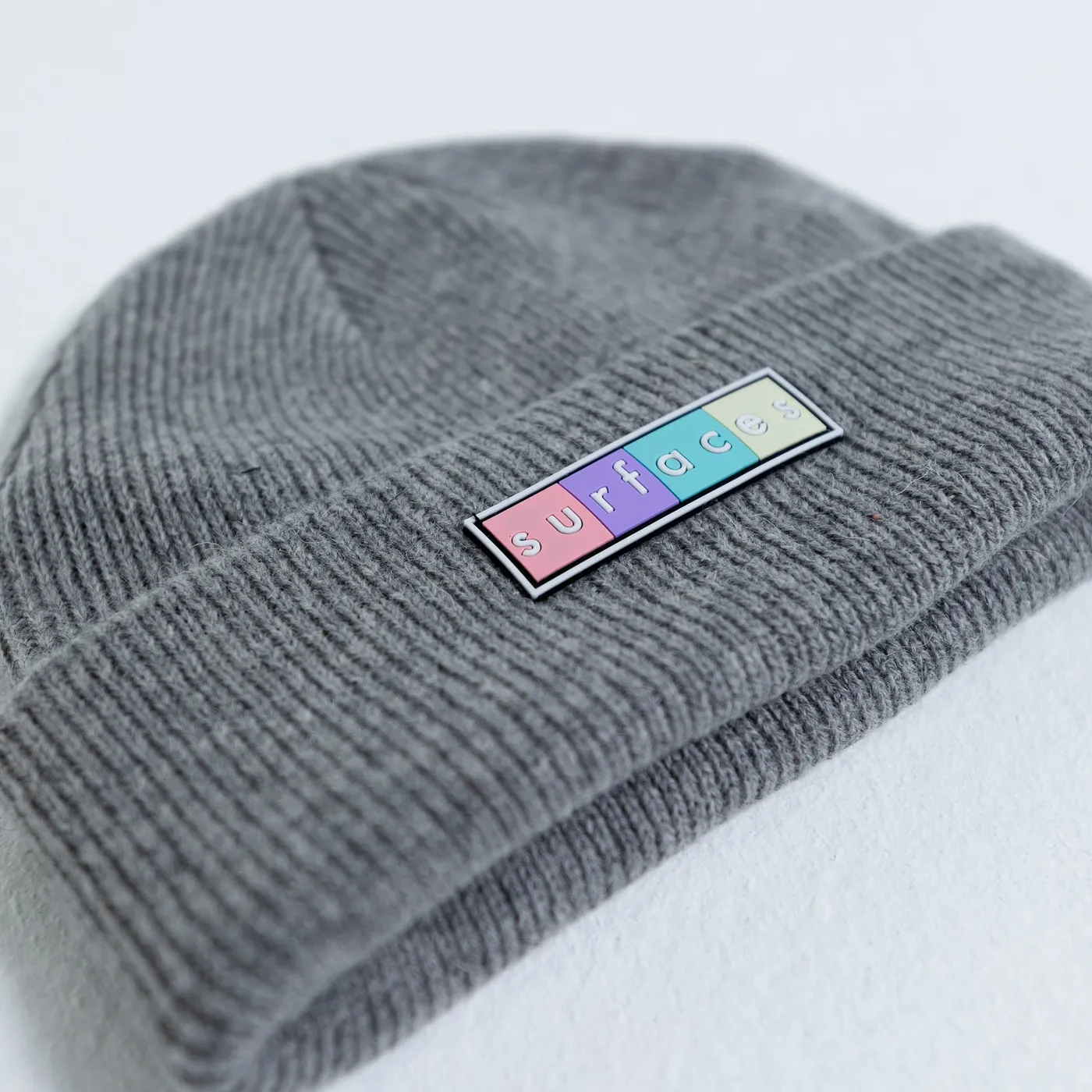 Surfaces Box Logo Patch Beanie