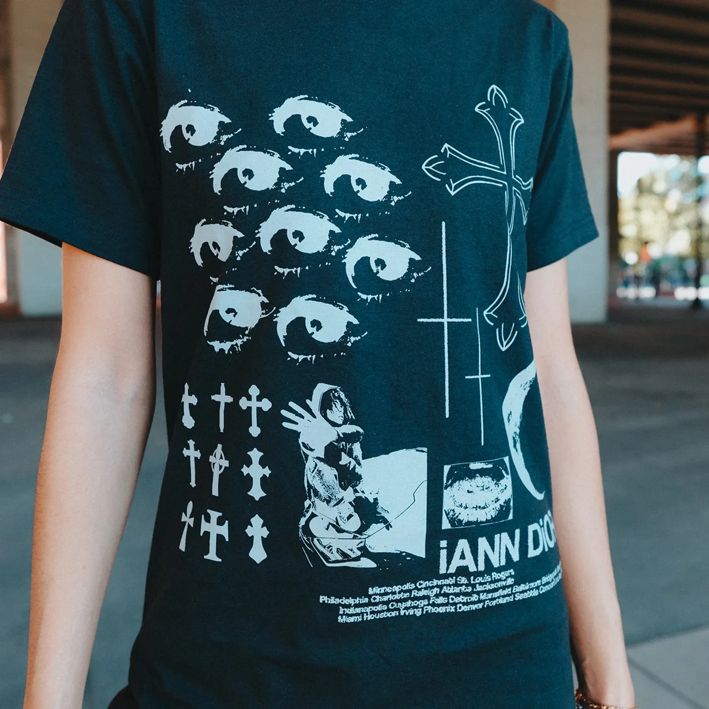 Iann Dior Cross T-Shirt