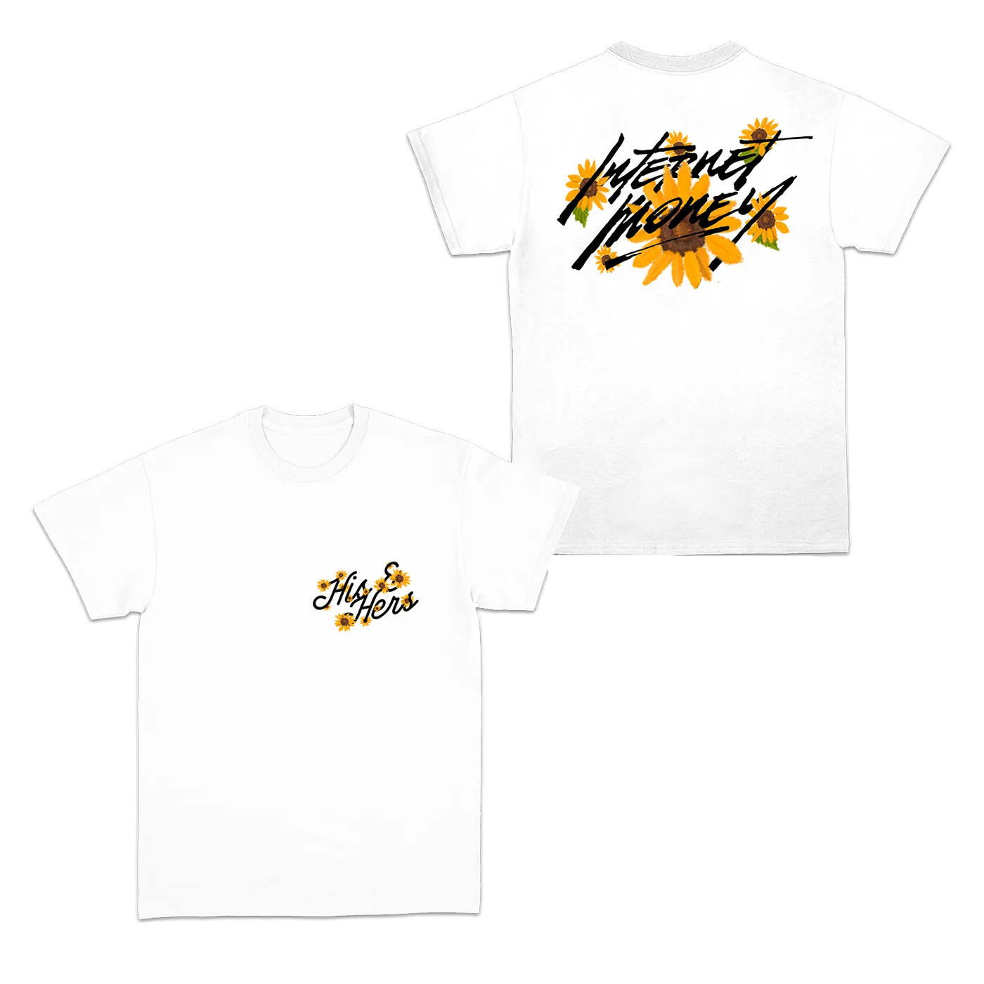 Internet Money His and Hers White Tee