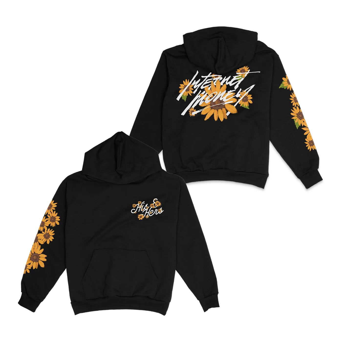Internet Money His and Hers Black Hoodie