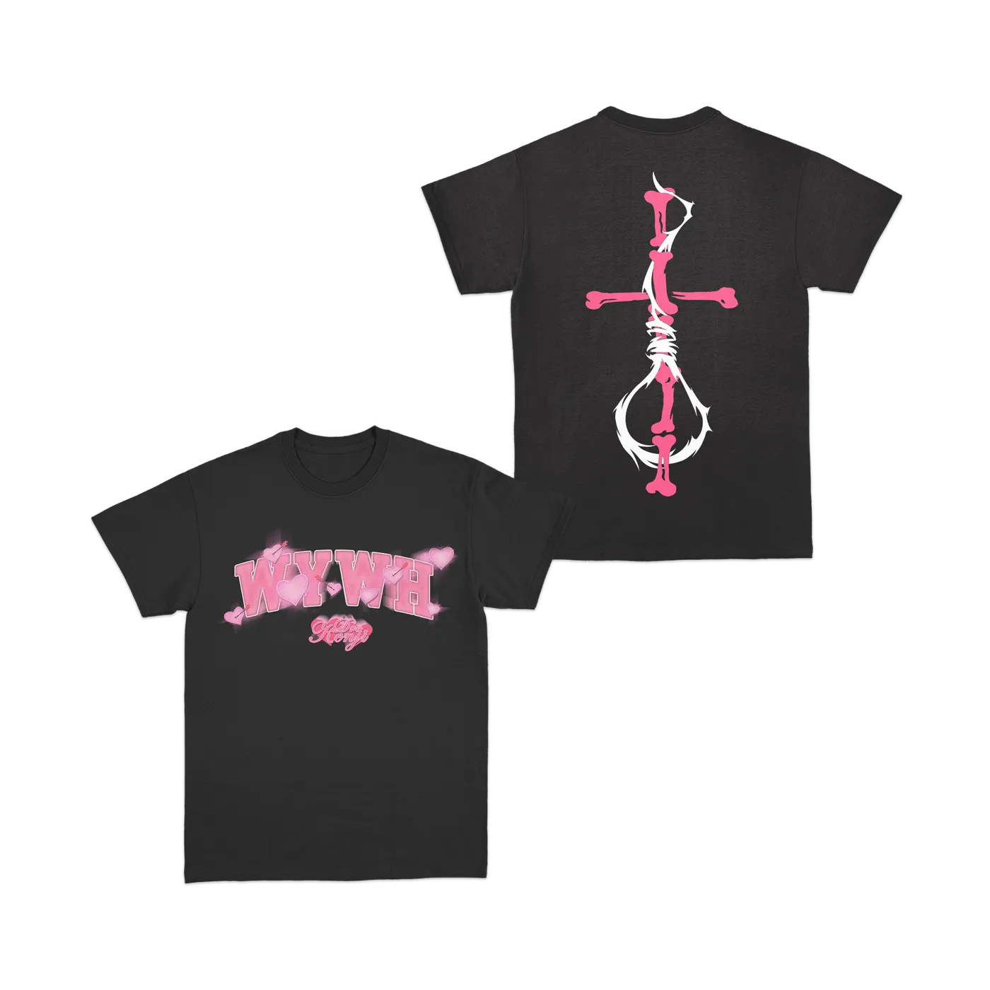 Dro Kenji WYWH College Black Tee