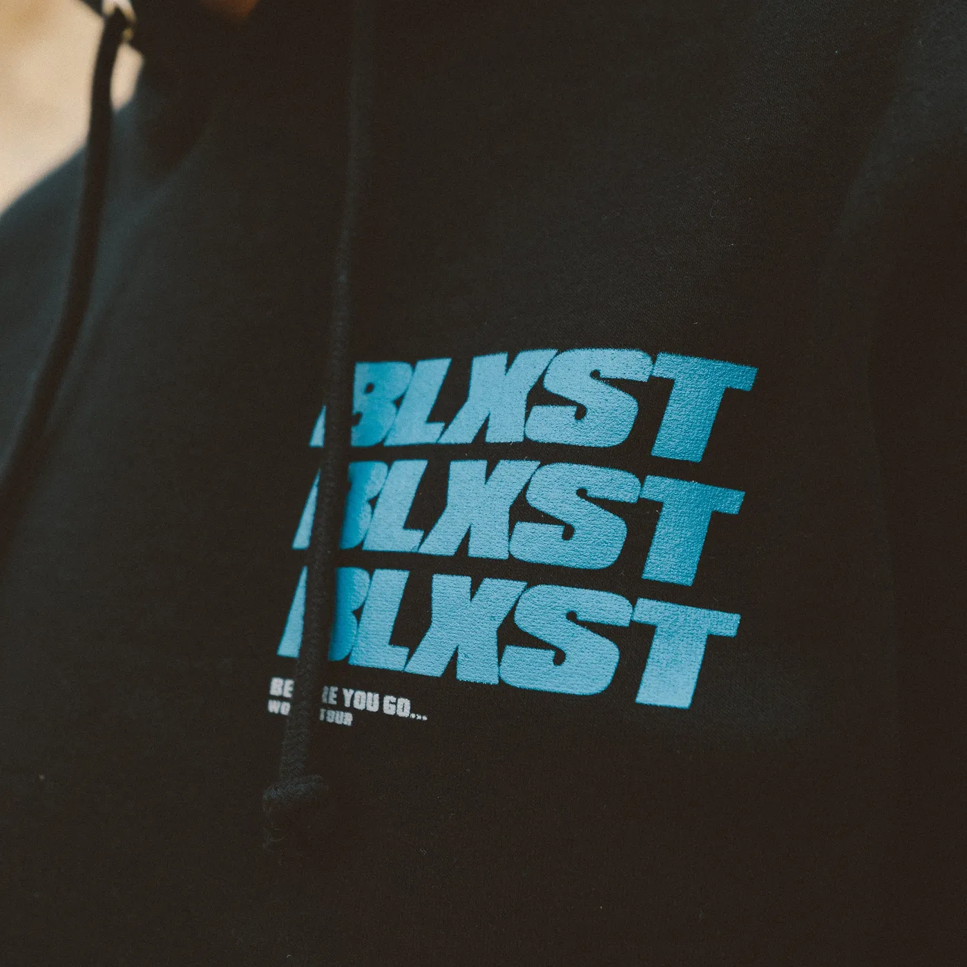 Blxst Boarding Pass Black Hoodie