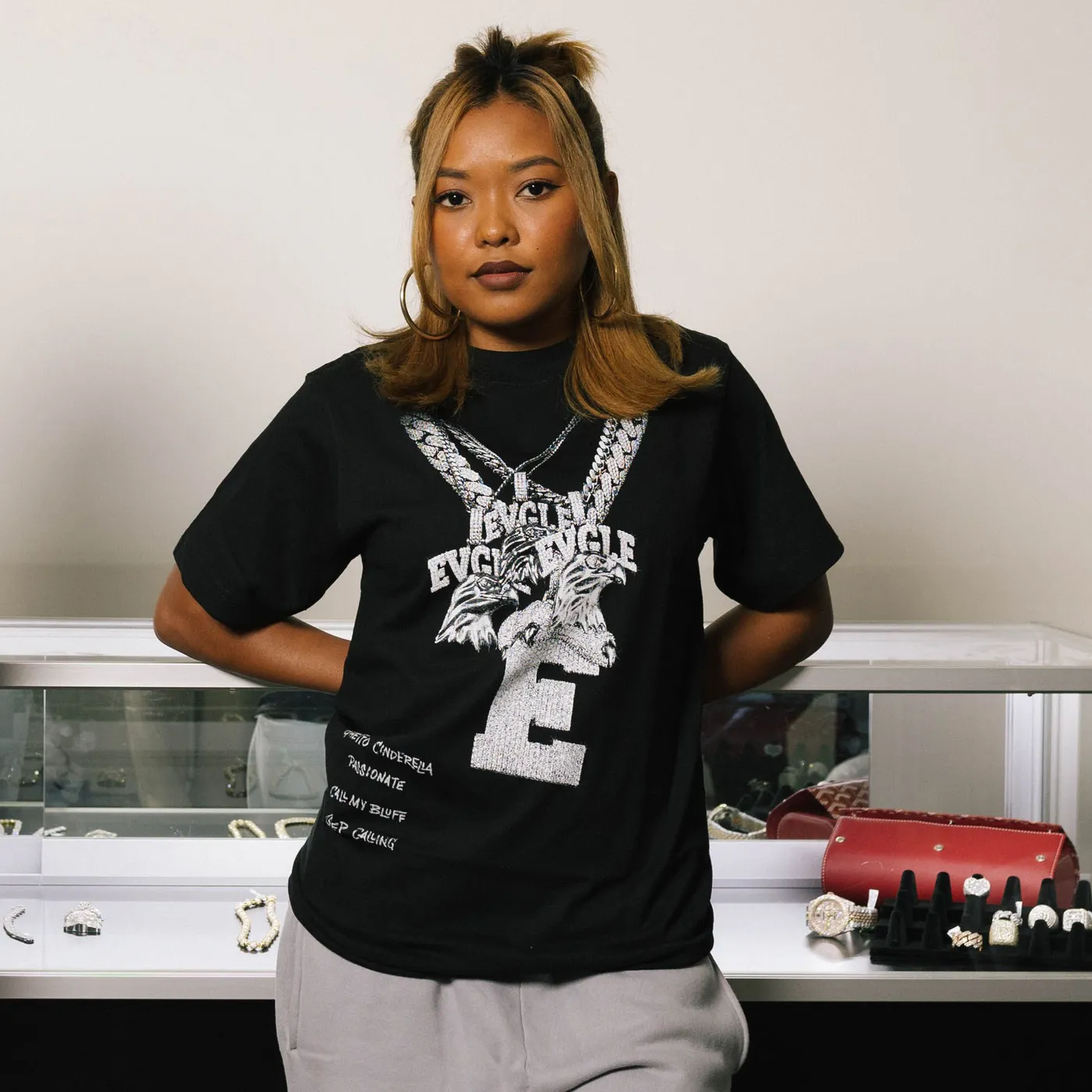 Blxst EVGLE Chains T-Shirt