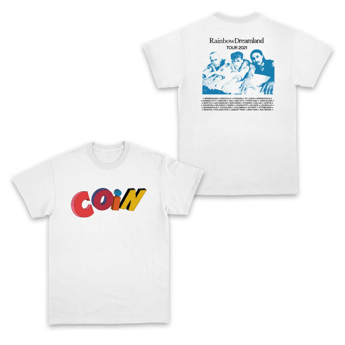 COIN 3D Colors T-Shirt
