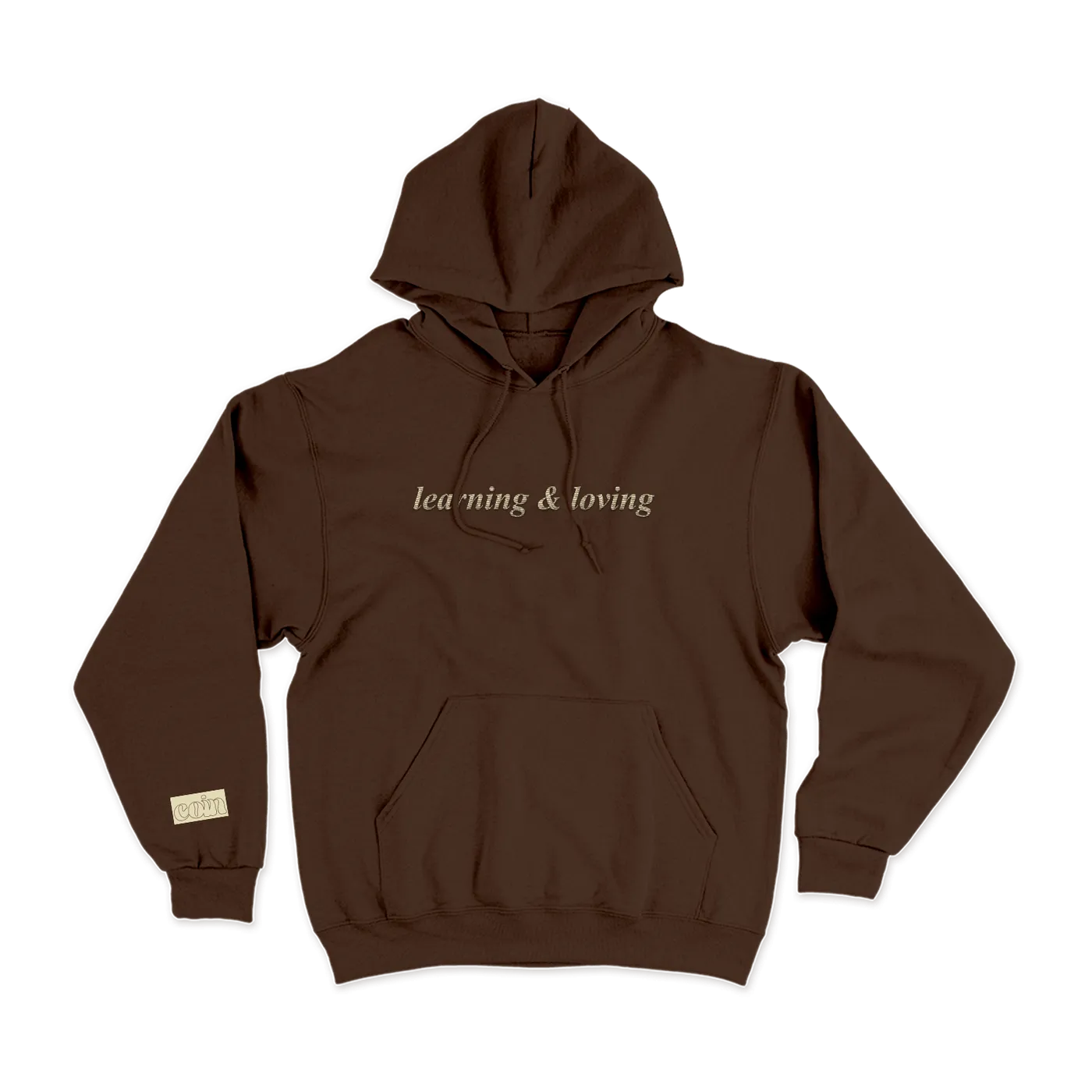 COIN Learning & Loving Chestnut Hoodie