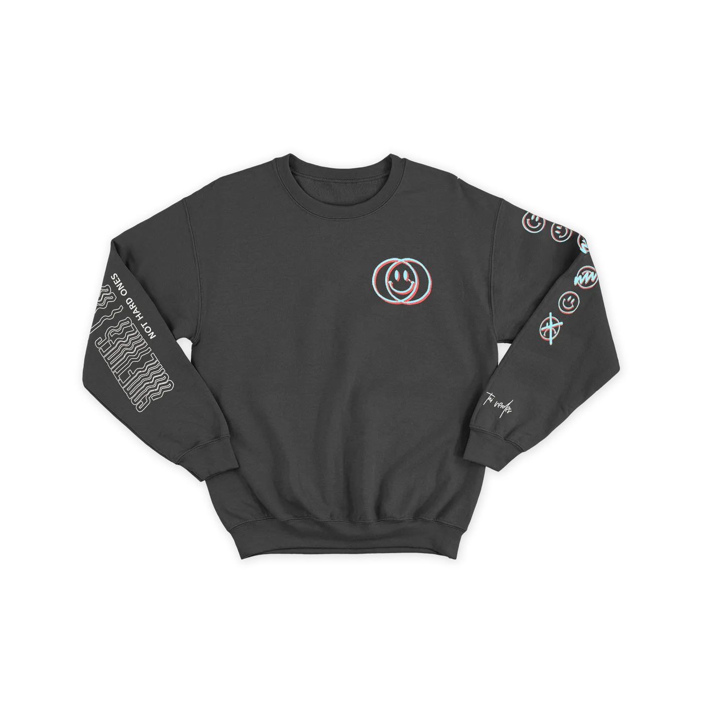 Tai Verdes Smiley Crew Neck