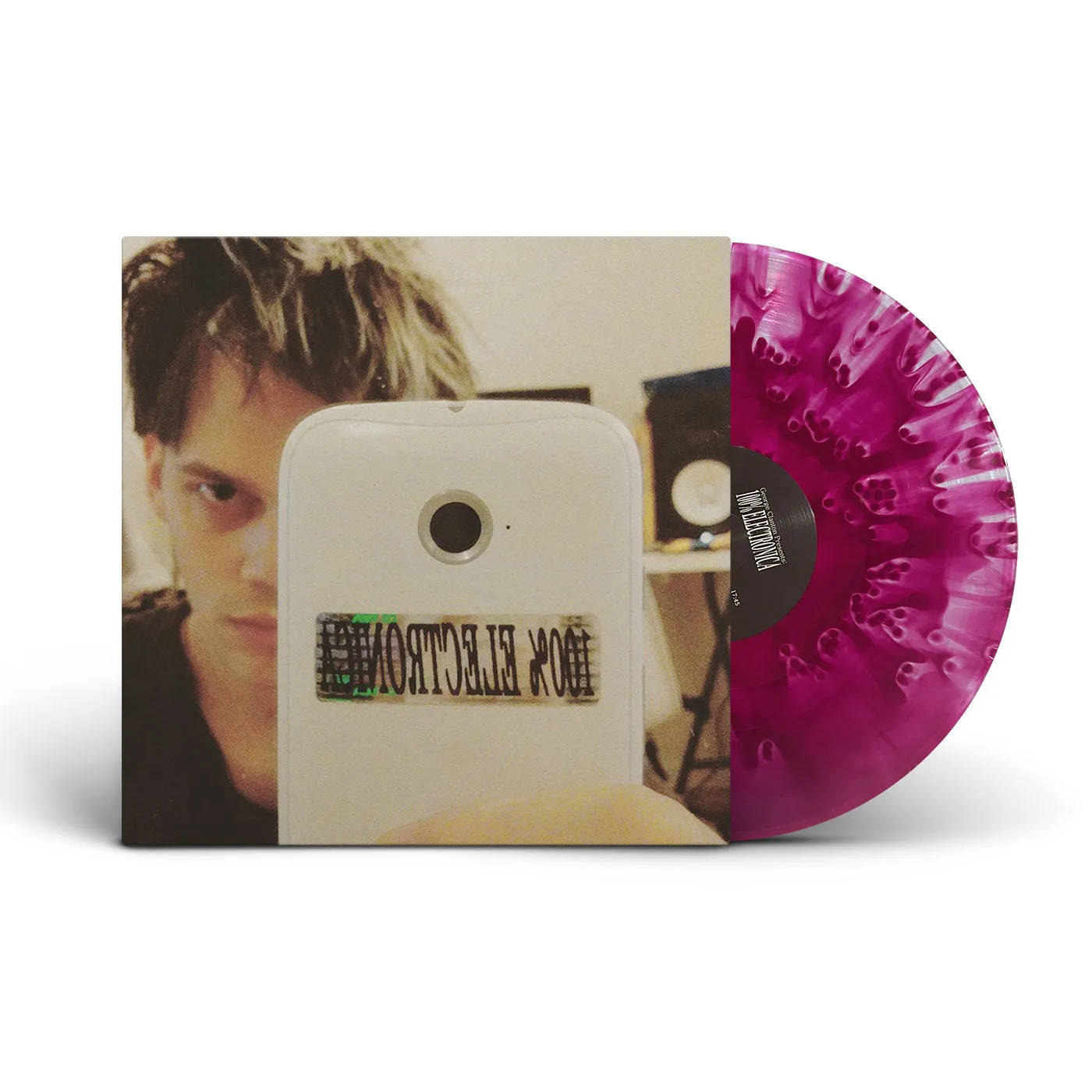 George Clanton 100% Electronica LP (Magenta) (Vinyl)