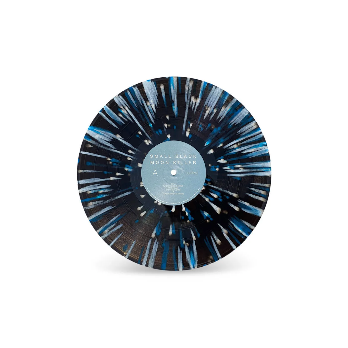 Small Black Moon Killer LP (Deluxe Edition) Black Ice Splatter Vinyl