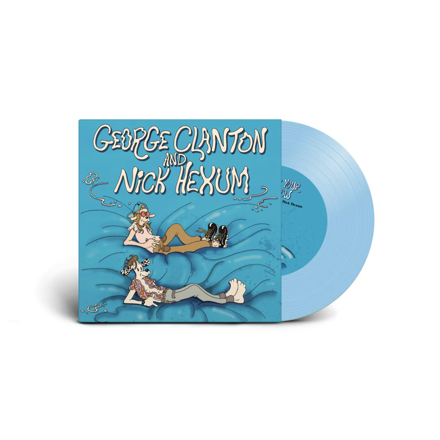 George Clanton & Nick Hexum - Under Your Window & Out of The Blue 7" (Vinyl)