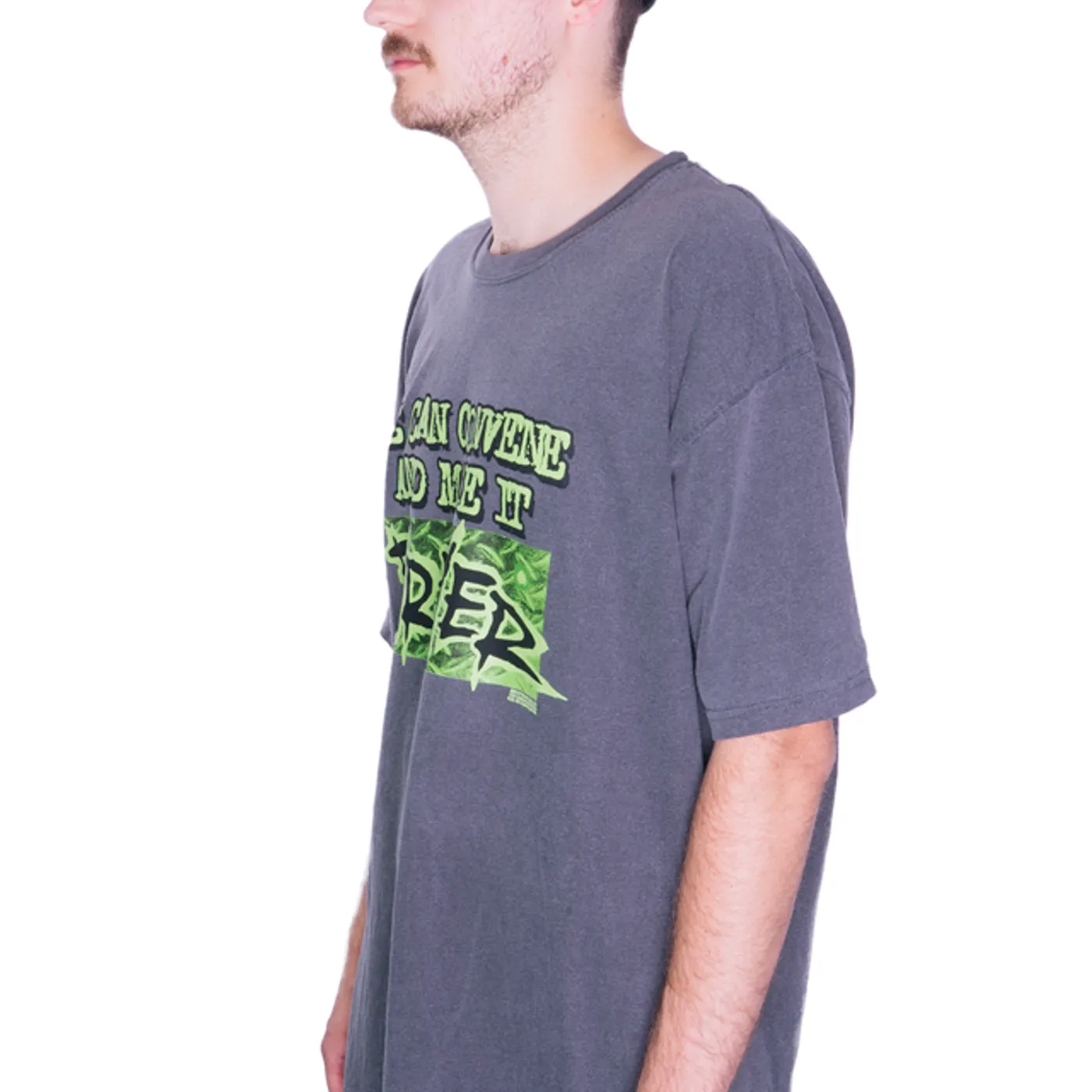 George Clanton Make It Forever T-Shirt (Faded Black)