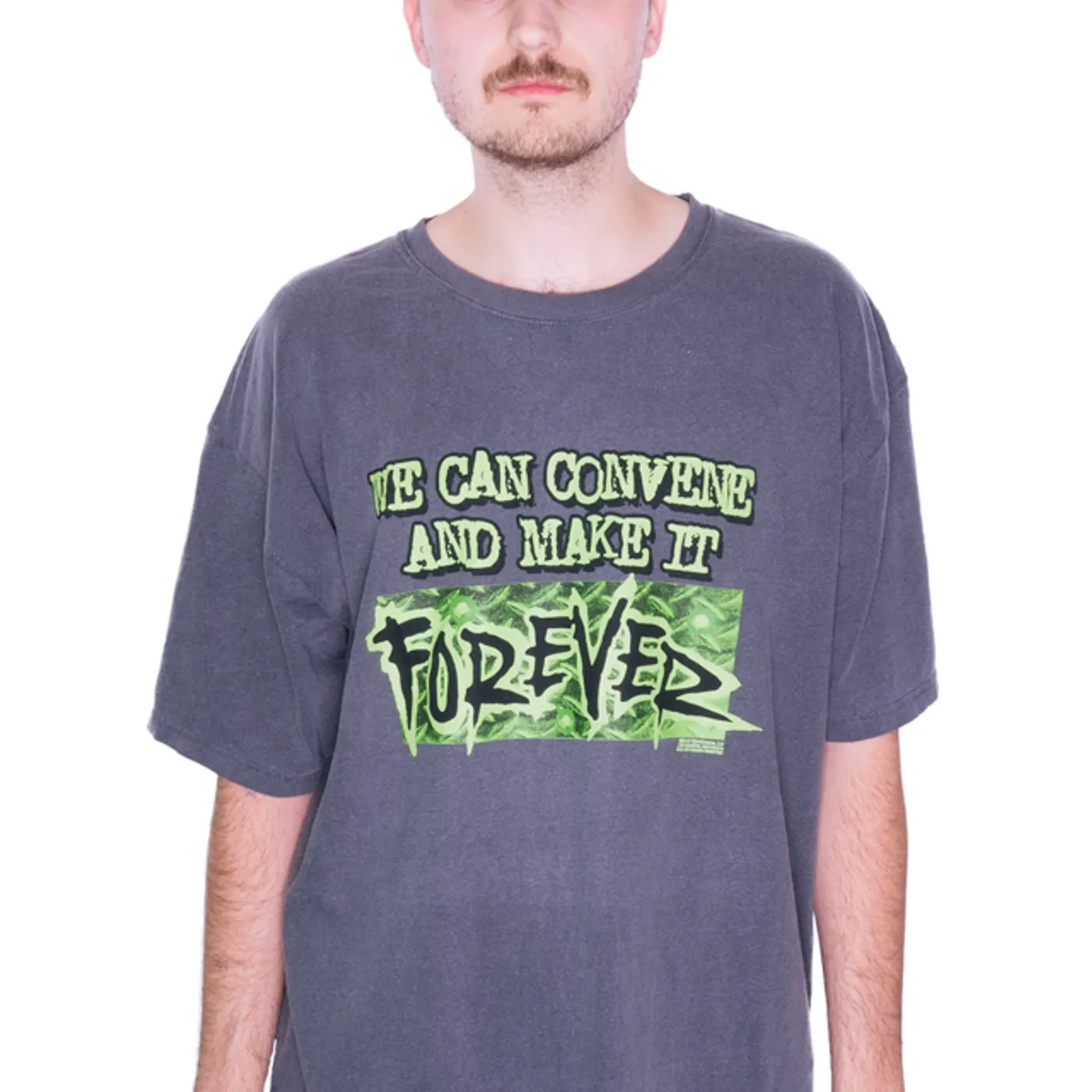 George Clanton Make It Forever T-Shirt (Faded Black)