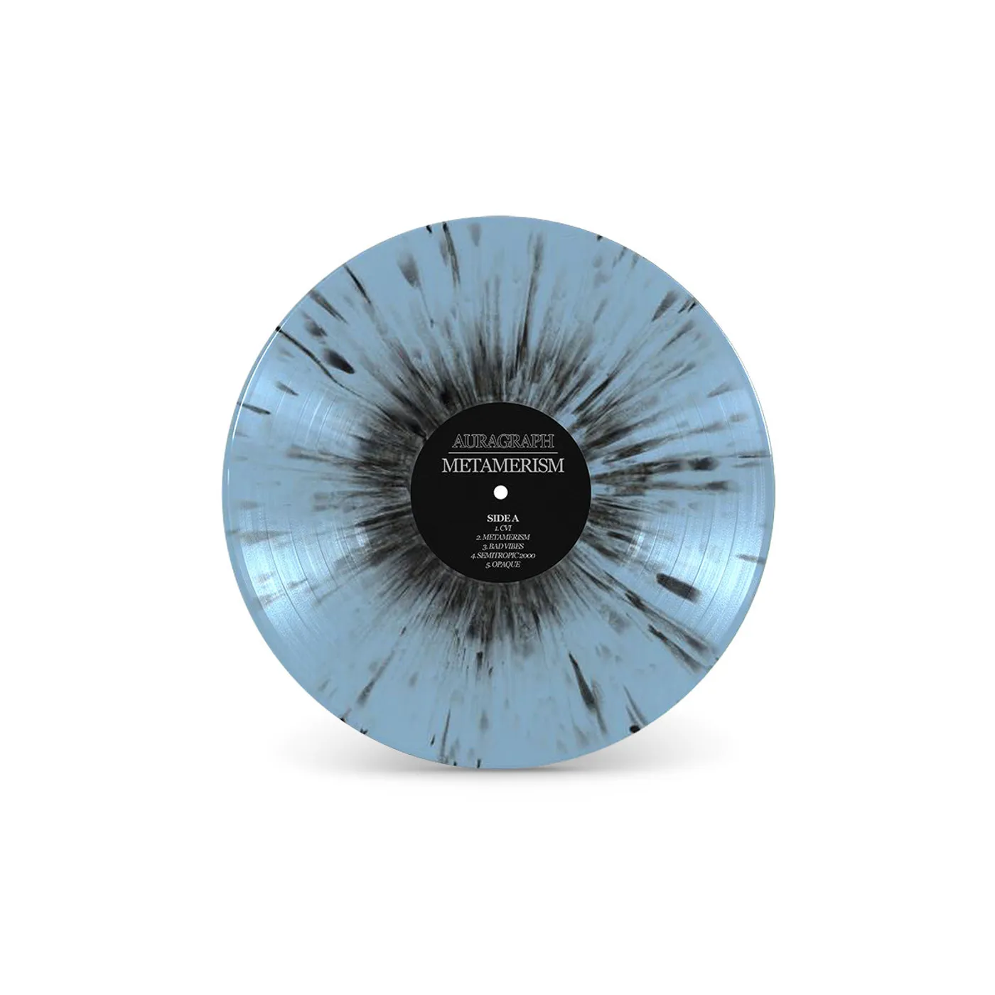 AURAGRAPH Metamerism LP (Blue Black Splatter) (Vinyl)