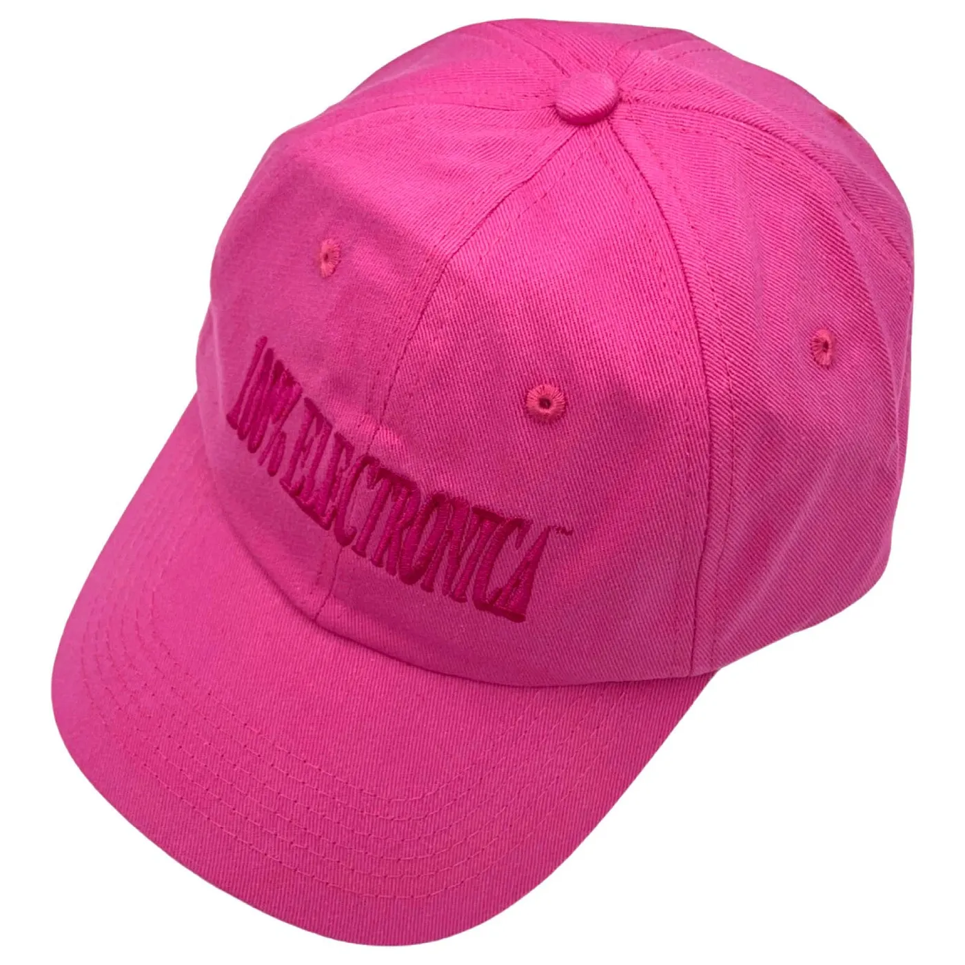 100% Electronica Melt Logo Cap (Pink)
