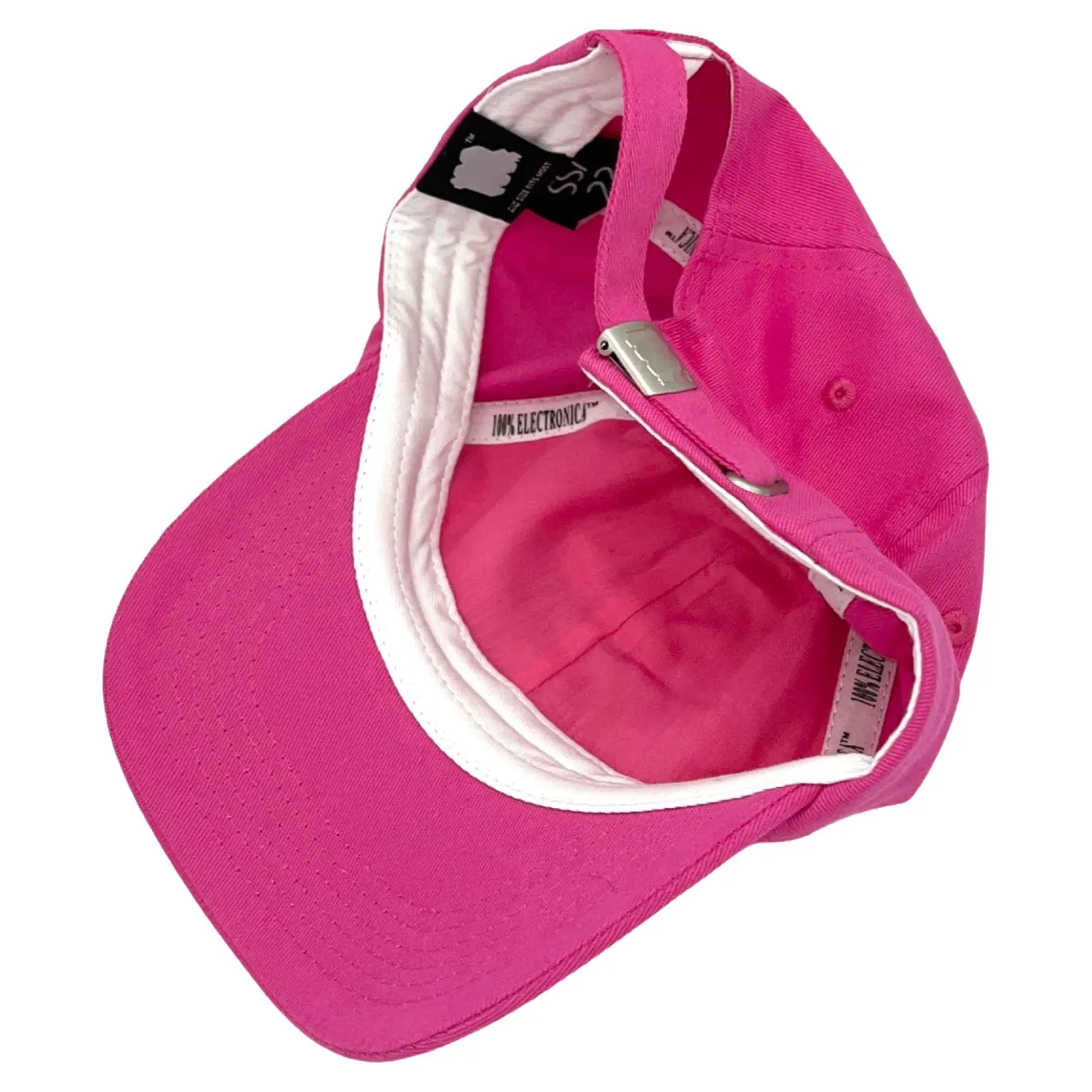 100% Electronica Melt Logo Cap (Pink)