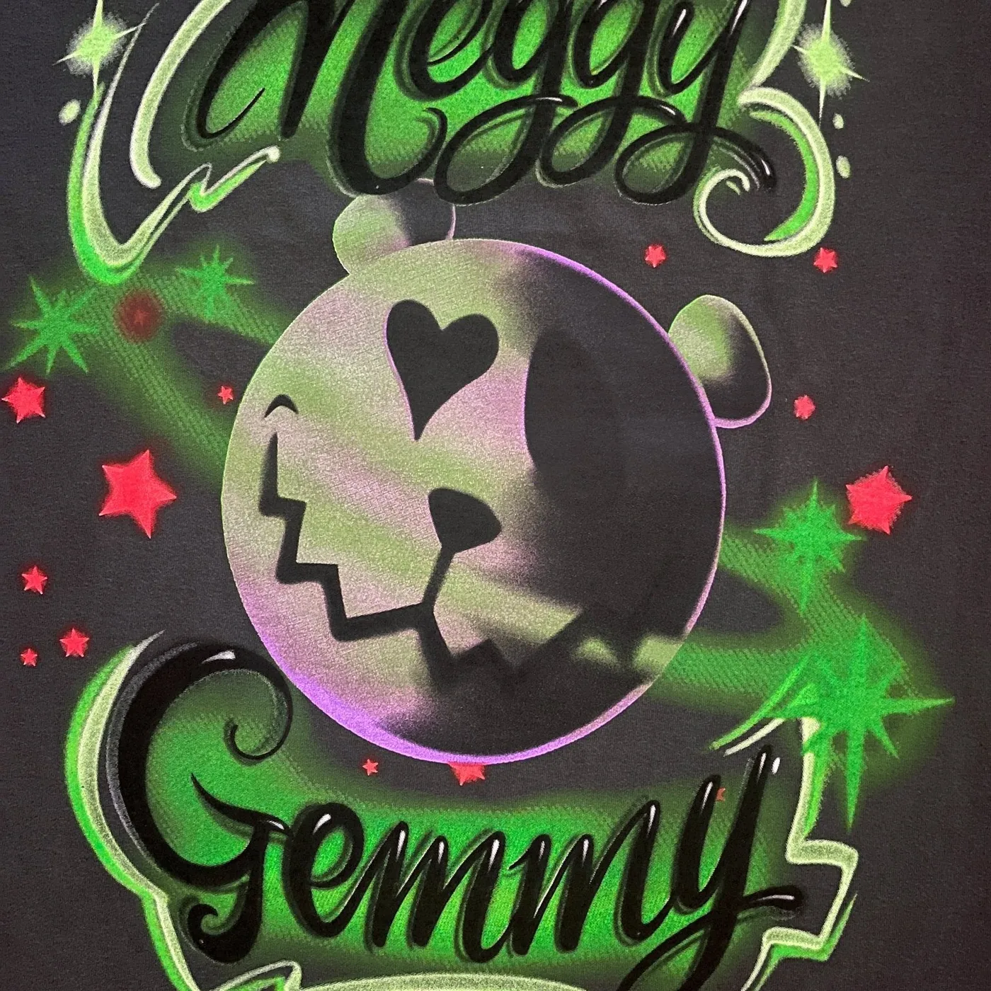 NEGATIVE GEMINI Twisted Airbrush T-Shirt