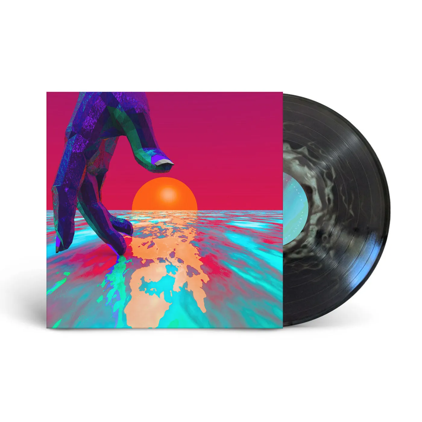 death's dynamic shroud Virtual Utopia Experience LP + Poster (Cosmic Black)