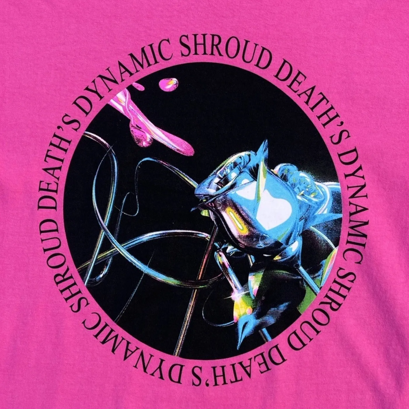 death's dynamic shroud Pink Tour T-Shirt