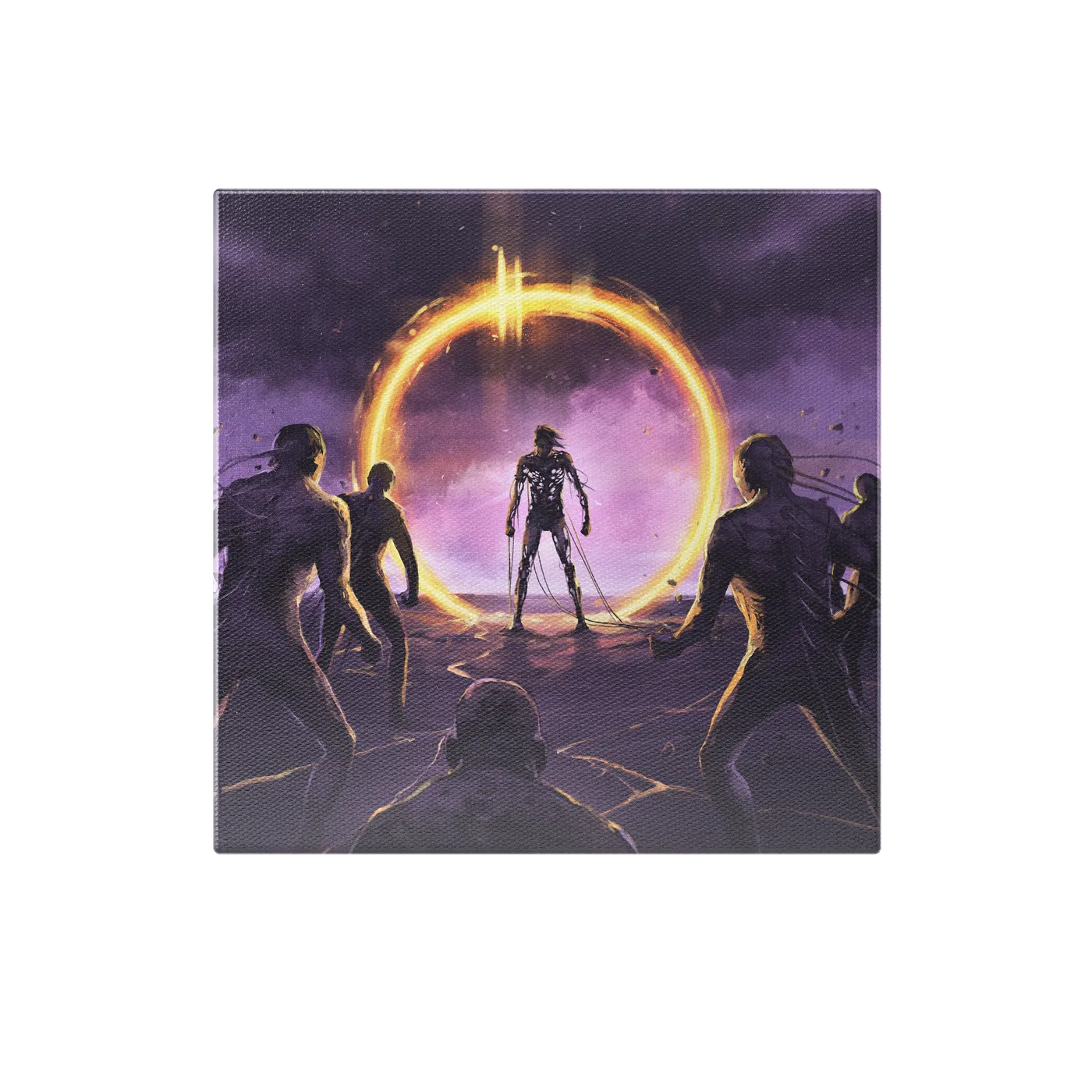 SWARM Fight For Your Life Wall Canvas