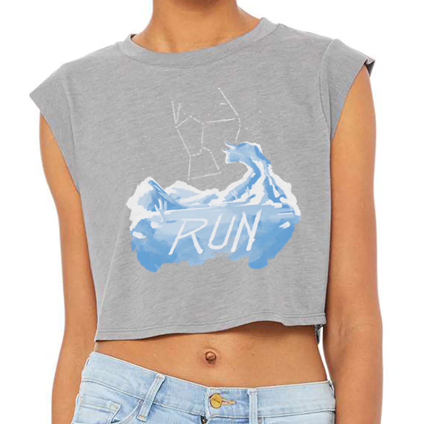 Delta Rae Run Cropped Tank