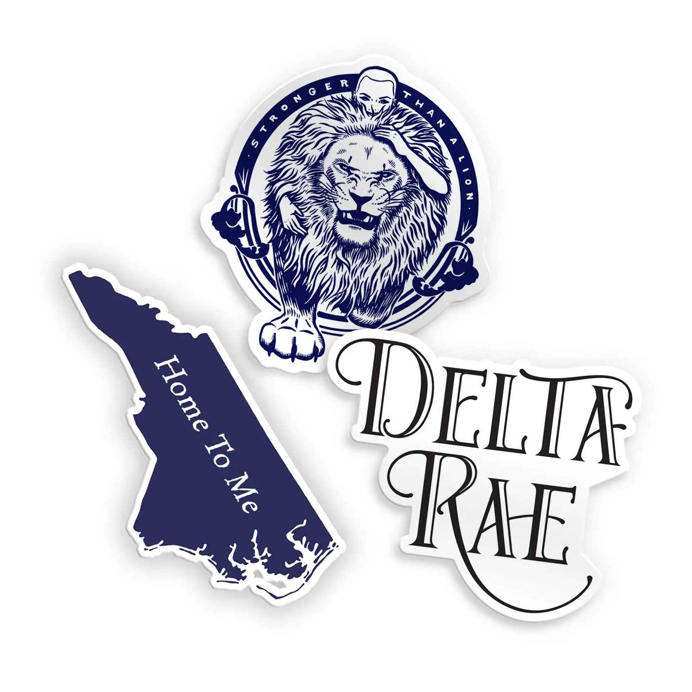 Delta Rae NC STRONG Sticker Pack (PRE-ORDER)