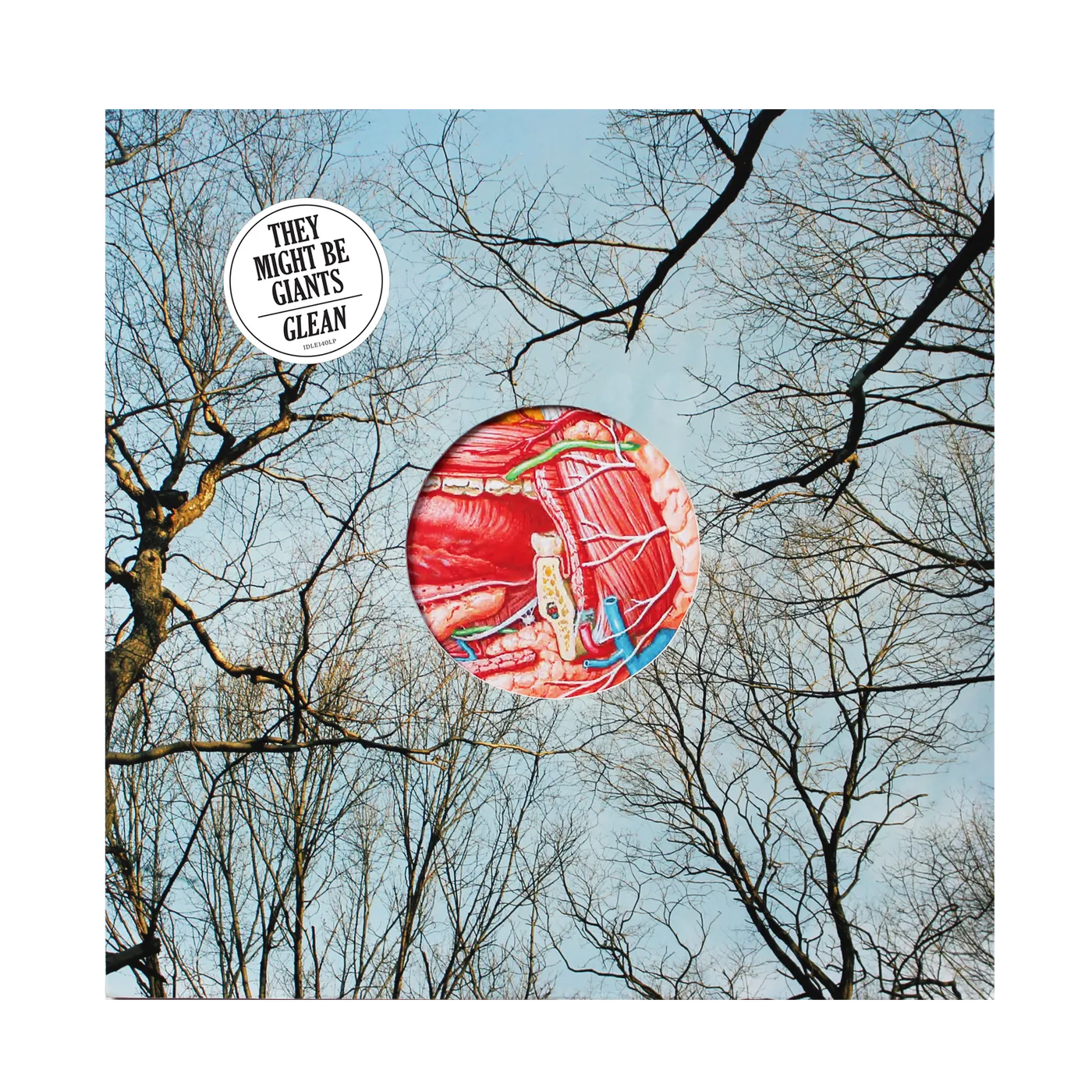 They Might Be Giants Glean Clear with Red Wisps 180g Vinyl