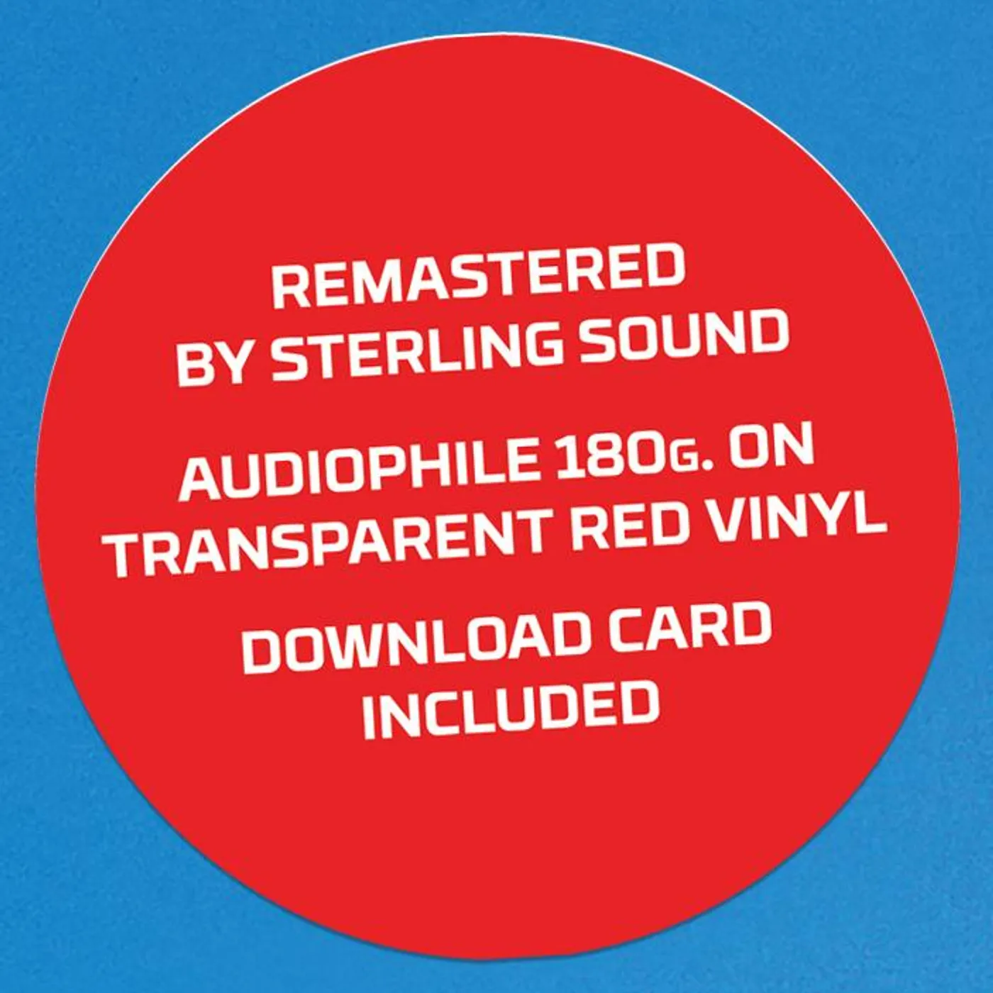 They Might Be Giants Lincoln Re-issue Transparent Red 180g Vinyl