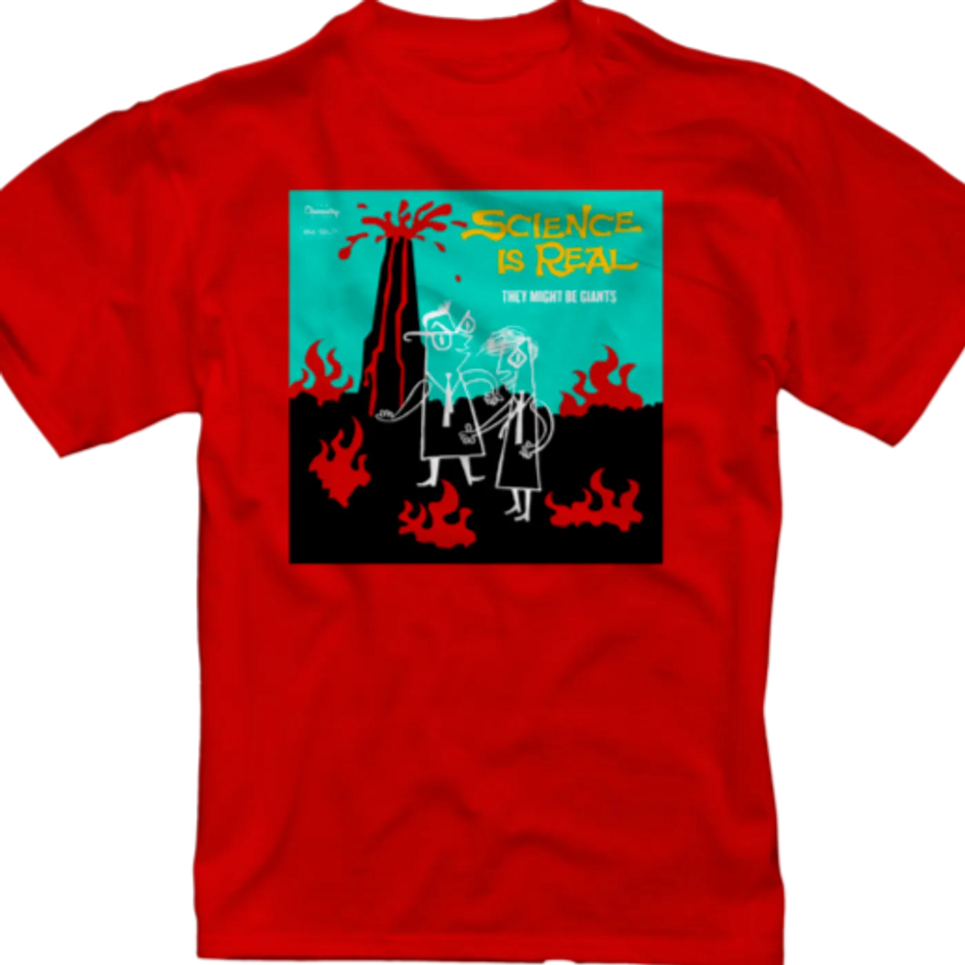 They Might Be Giants Science is Real Red T-Shirt (Youth)