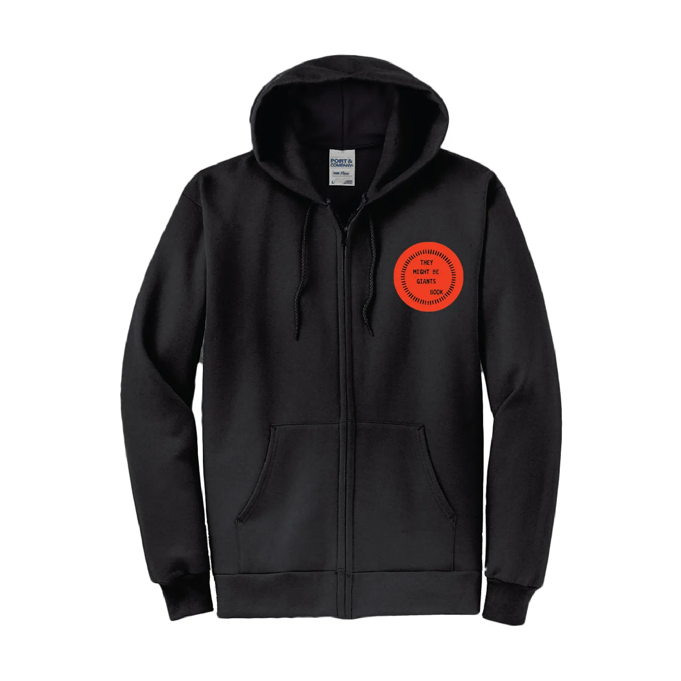 They Might Be Giants Leggs Hoodie on Black (Unisex)