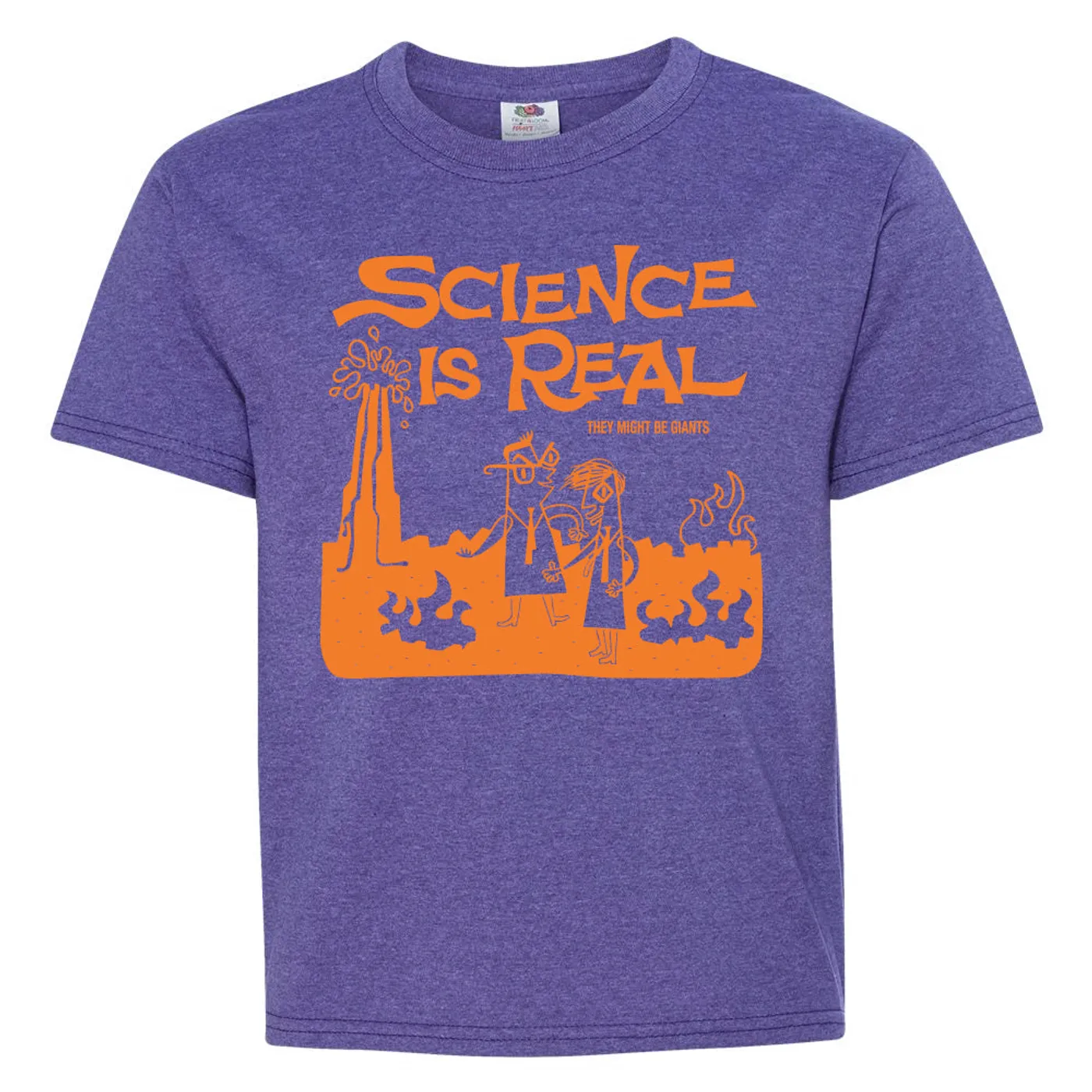 They Might Be Giants Science is Real Purple T-Shirt (Youth)