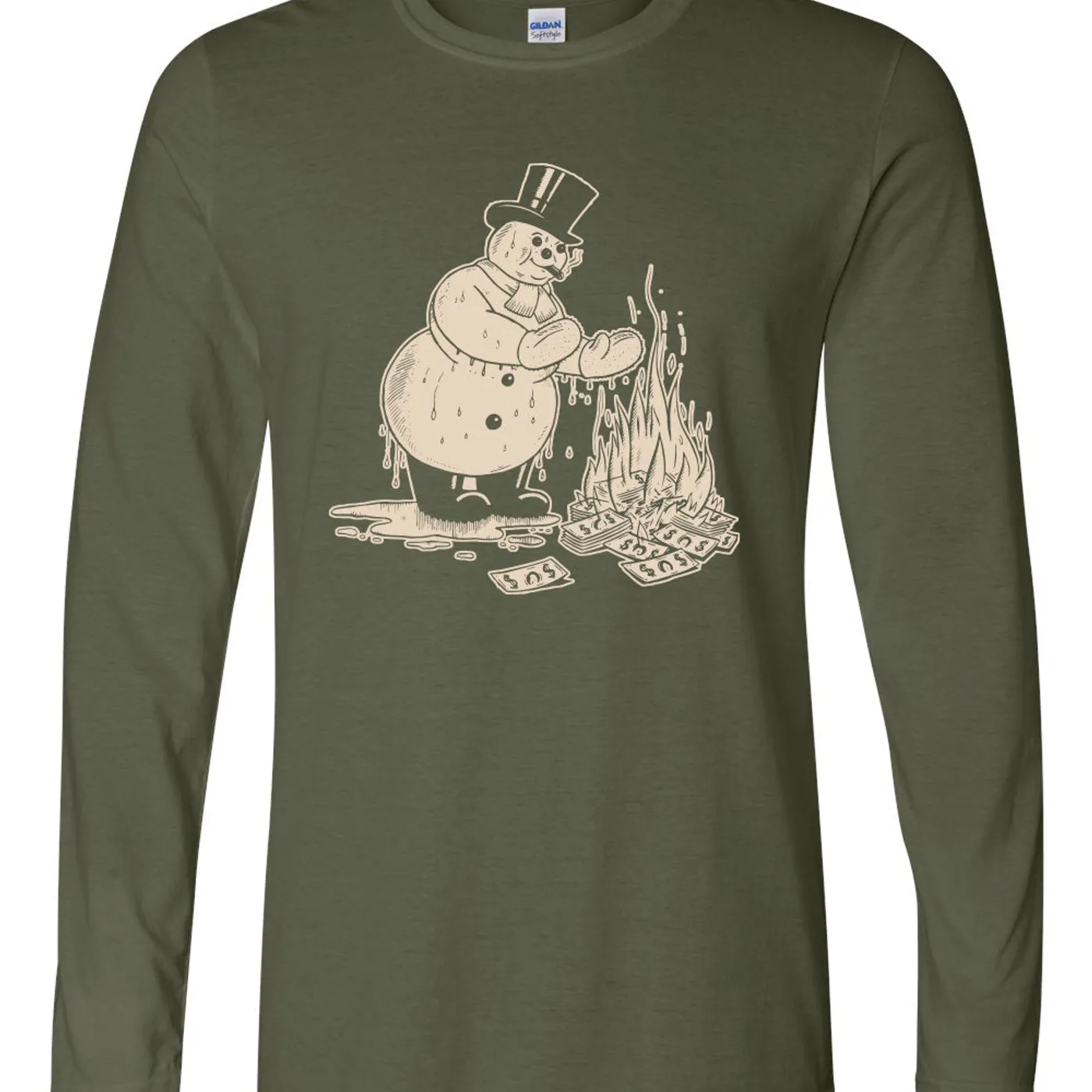 They Might Be Giants Snowman Long Sleeve T-Shirt (Unisex)