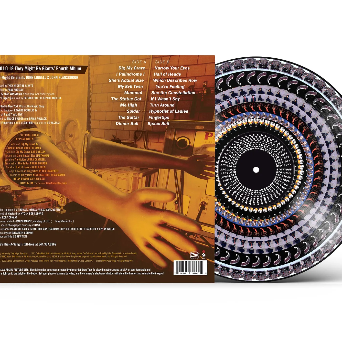 They Might Be Giants Apollo 18 Picture Disc Vinyl