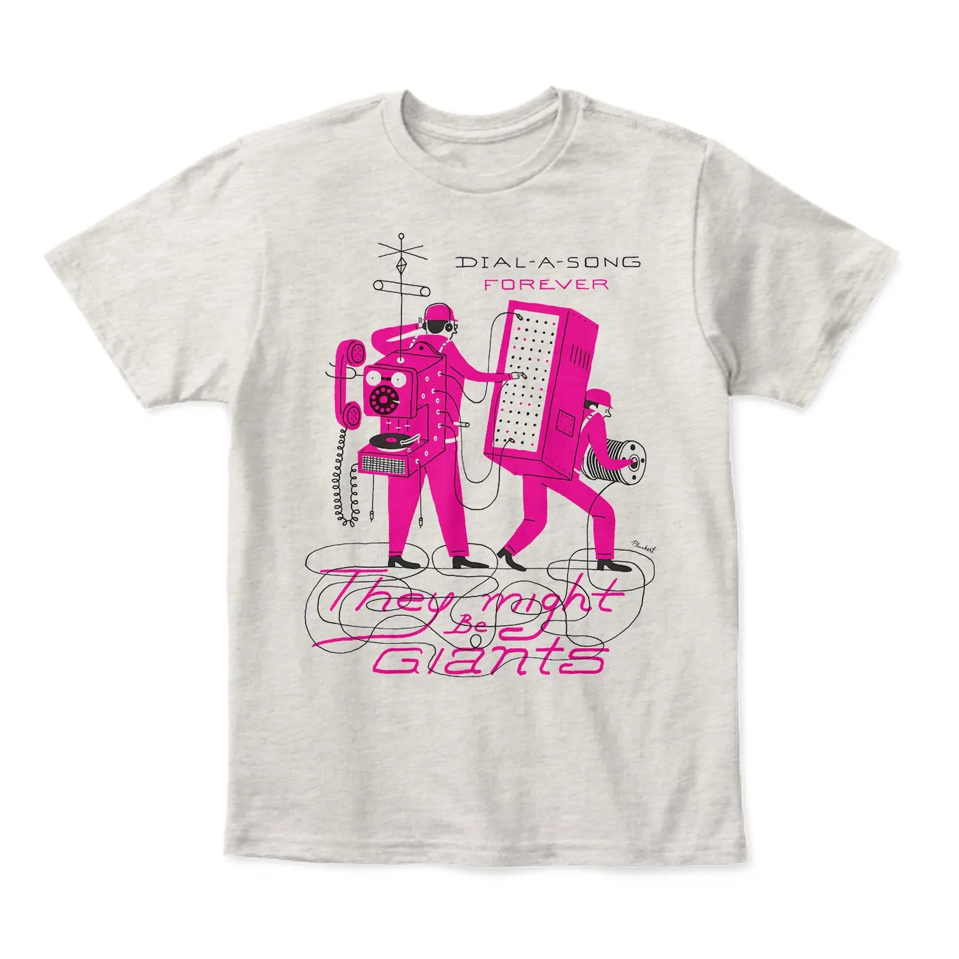 They Might Be Giants Dial-A-Song Forever T-Shirt (Unisex)