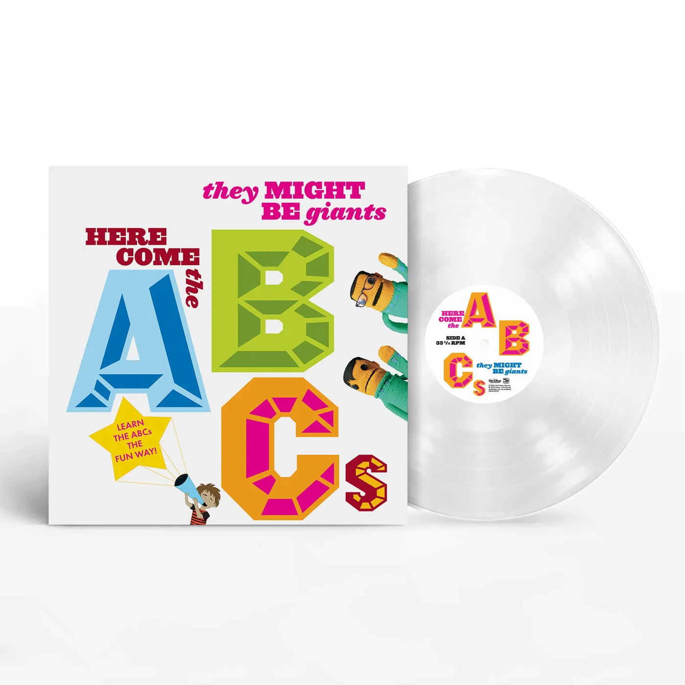 They Might Be Giants Here Come the ABCs Crystal Clear 180g Vinyl