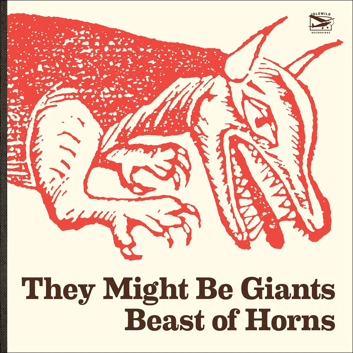 They Might Be Giants Beast of Horns 180g Fire Red Vinyl
