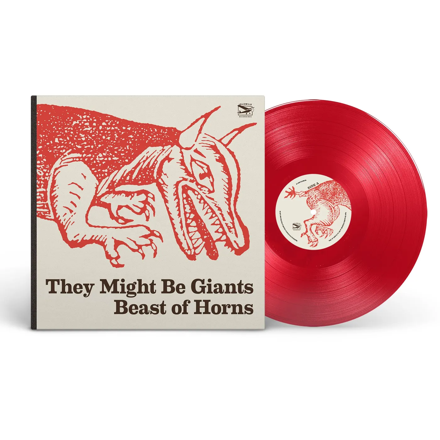 They Might Be Giants Beast of Horns 180g Fire Red Vinyl