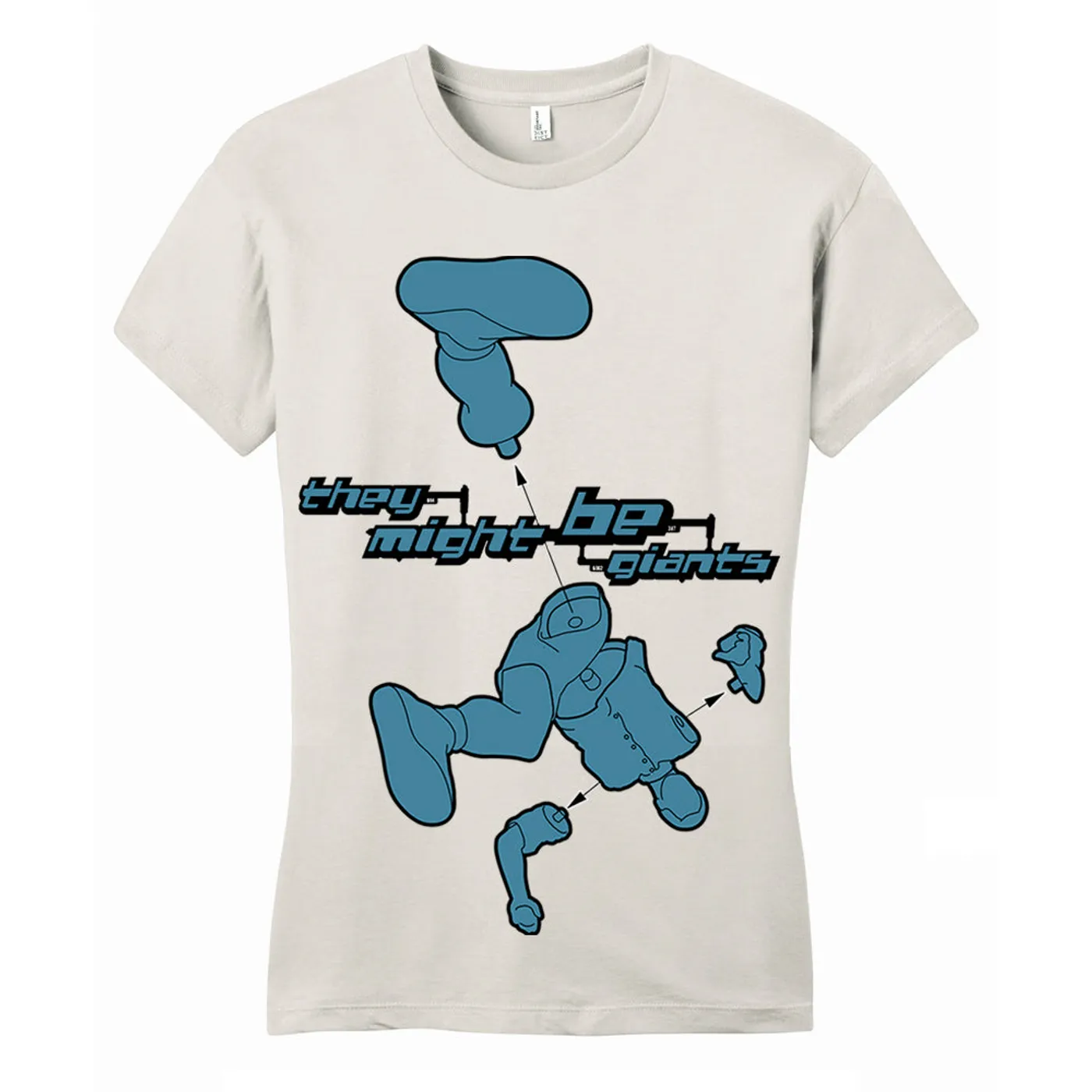 They Might Be Giants Mink Car T-Shirt (Women's)