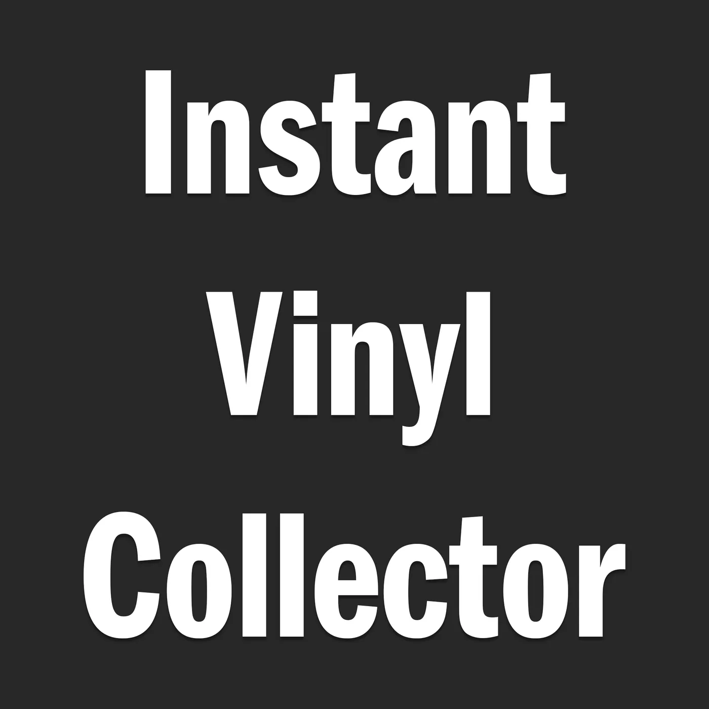 They Might Be Giants Instant Vinyl Collector