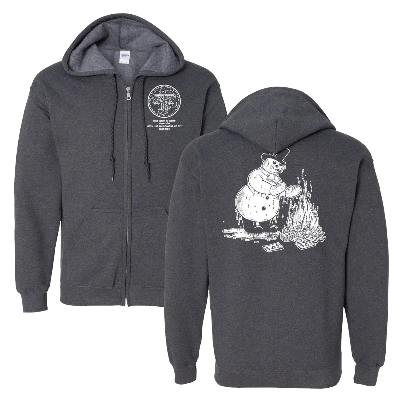 They Might Be Giants Snowman Road Crew Hoodie