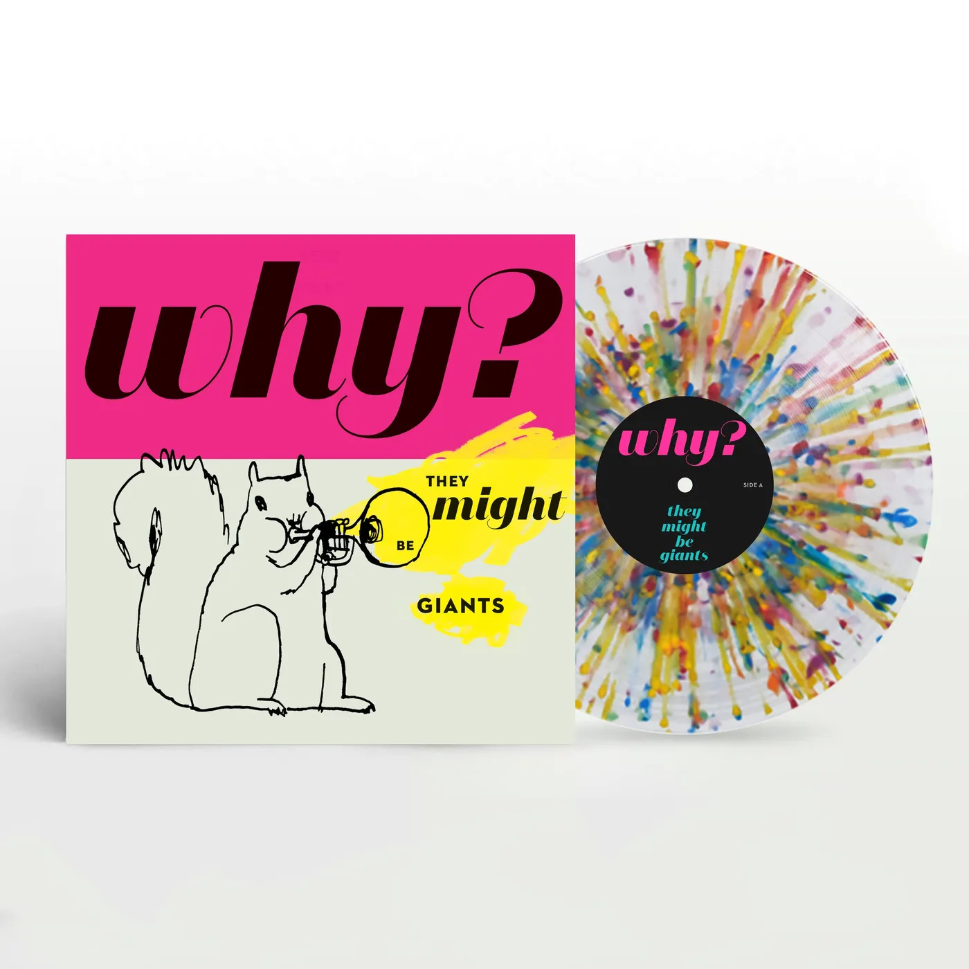 They Might Be Giants Why? Vinyl Rainbow Splatter 180g
