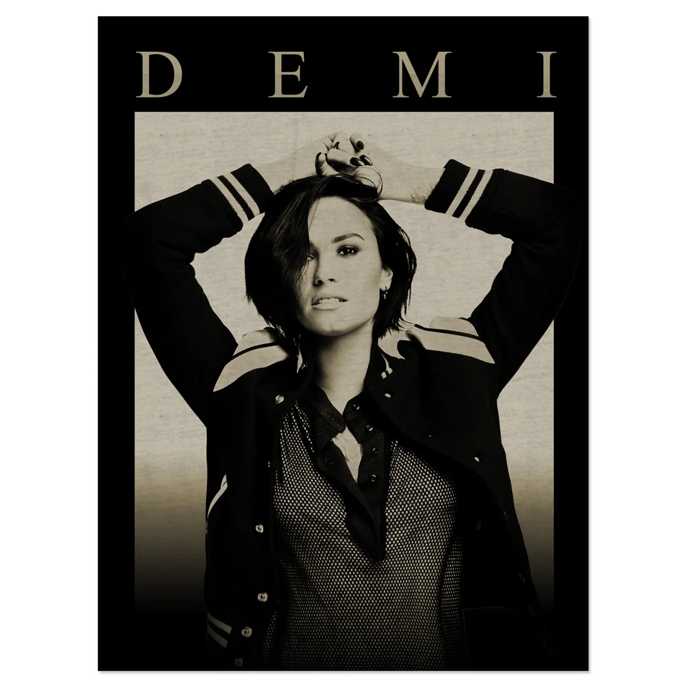 Demi Lovato Arms Up Demi Poster