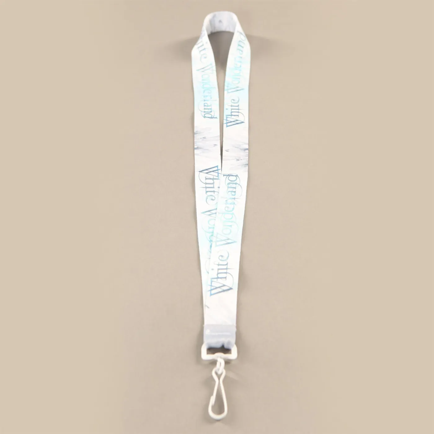 Insomniac White Wonderland Lanyard White/Blue