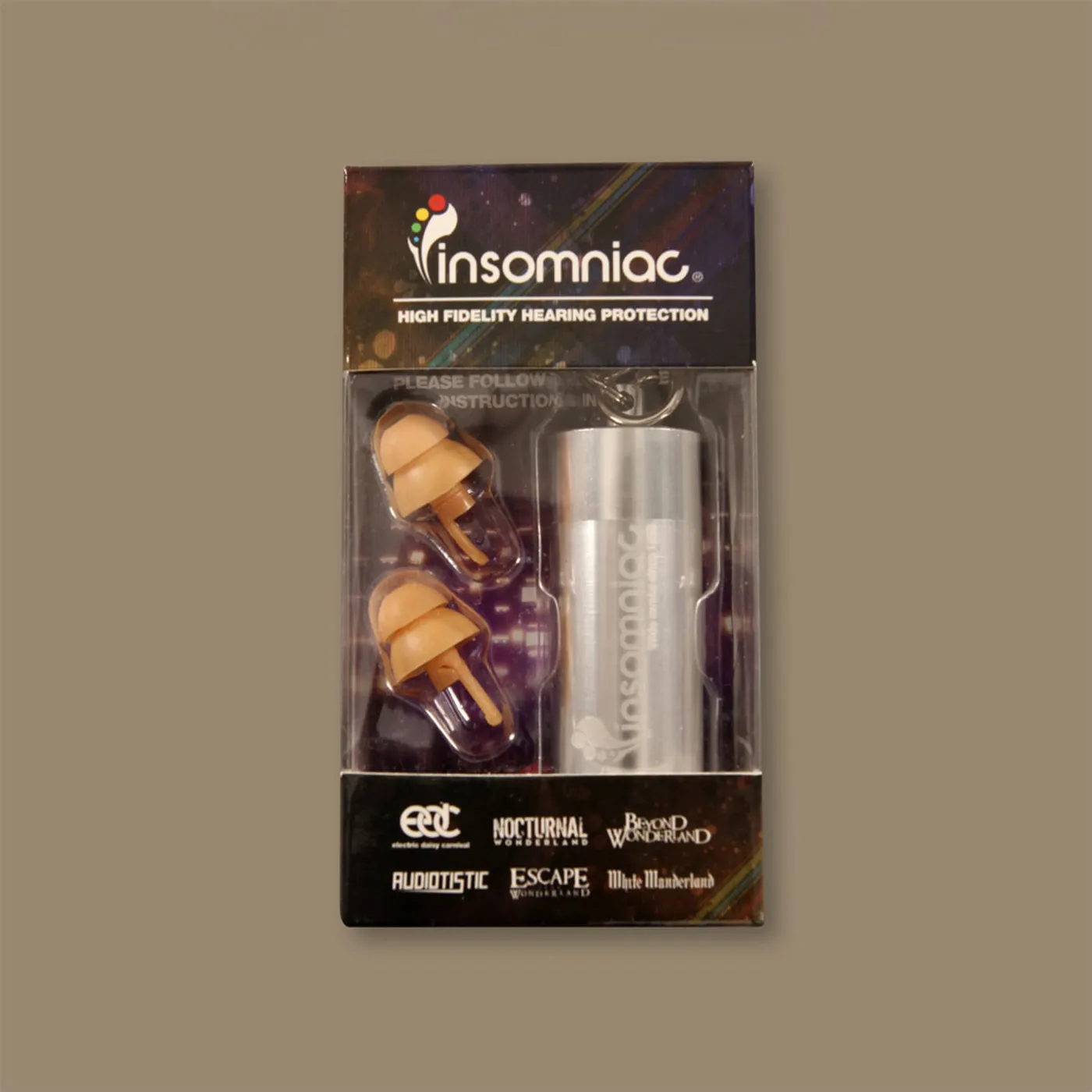 Insomniac Earplugs Silver