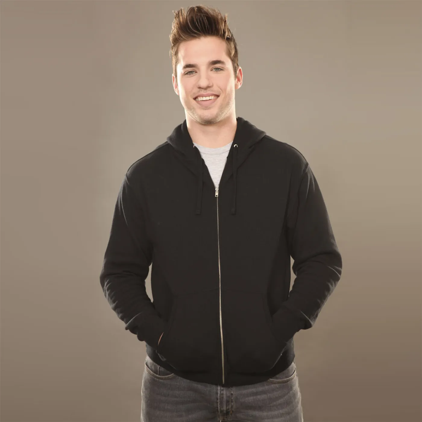 Insomniac EFW Logo Zip Hoodie Black