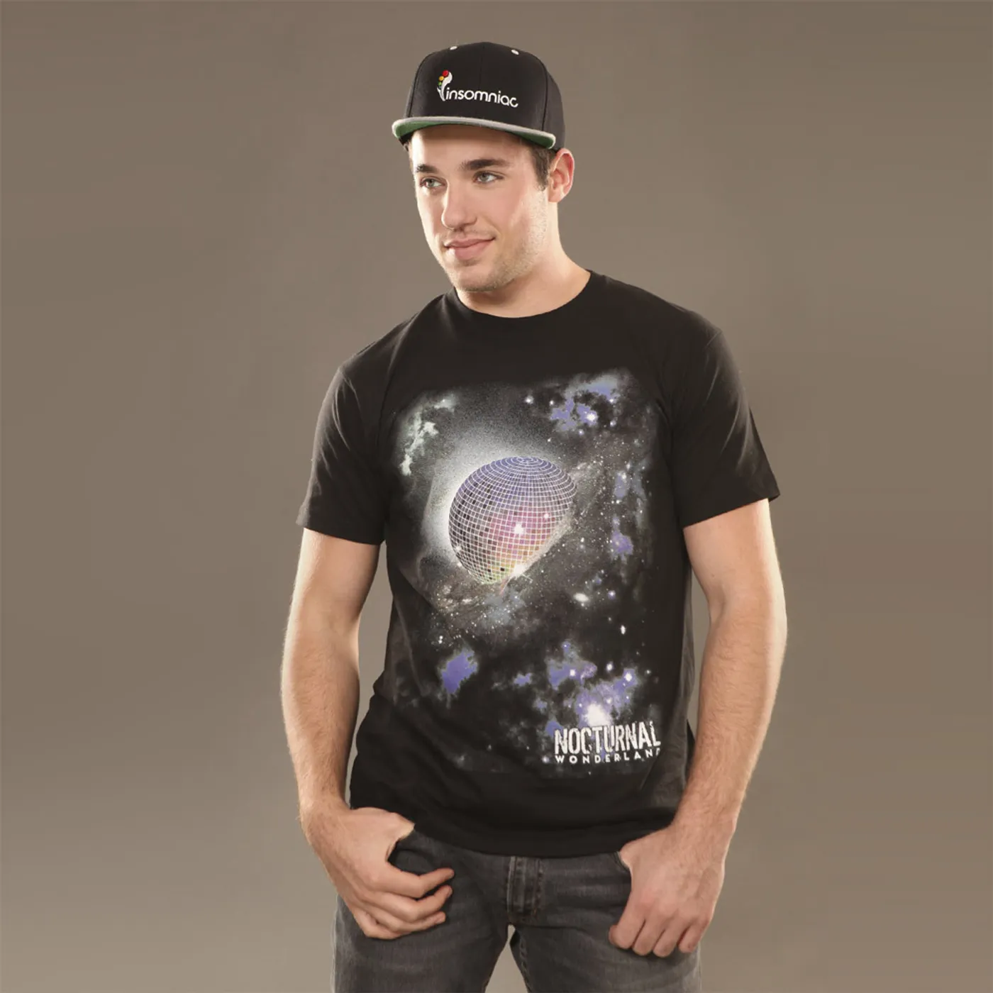 Insomniac Nocturnal Wonderland Disco Planet Tee