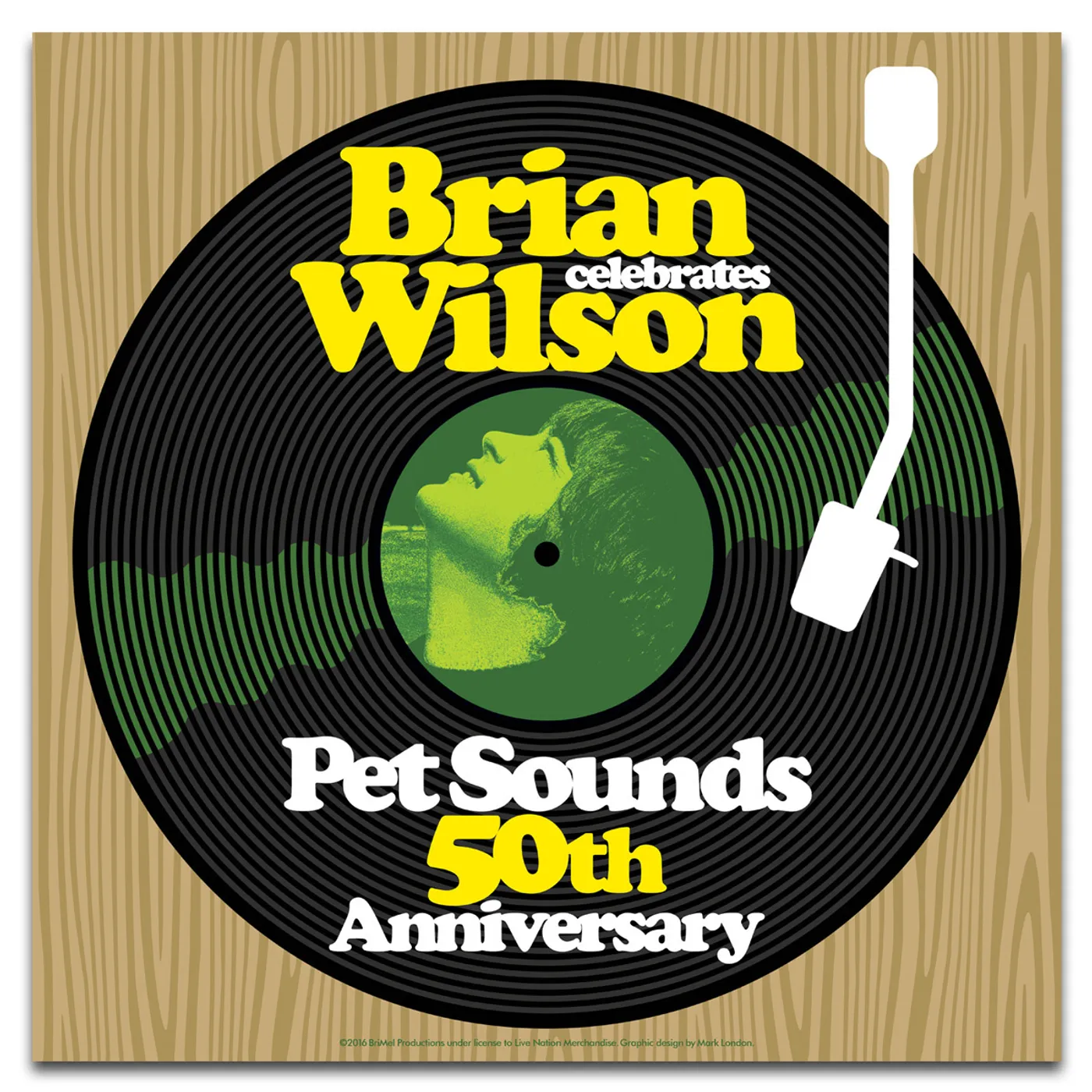 Brian Wilson 50th Anniversary Poster