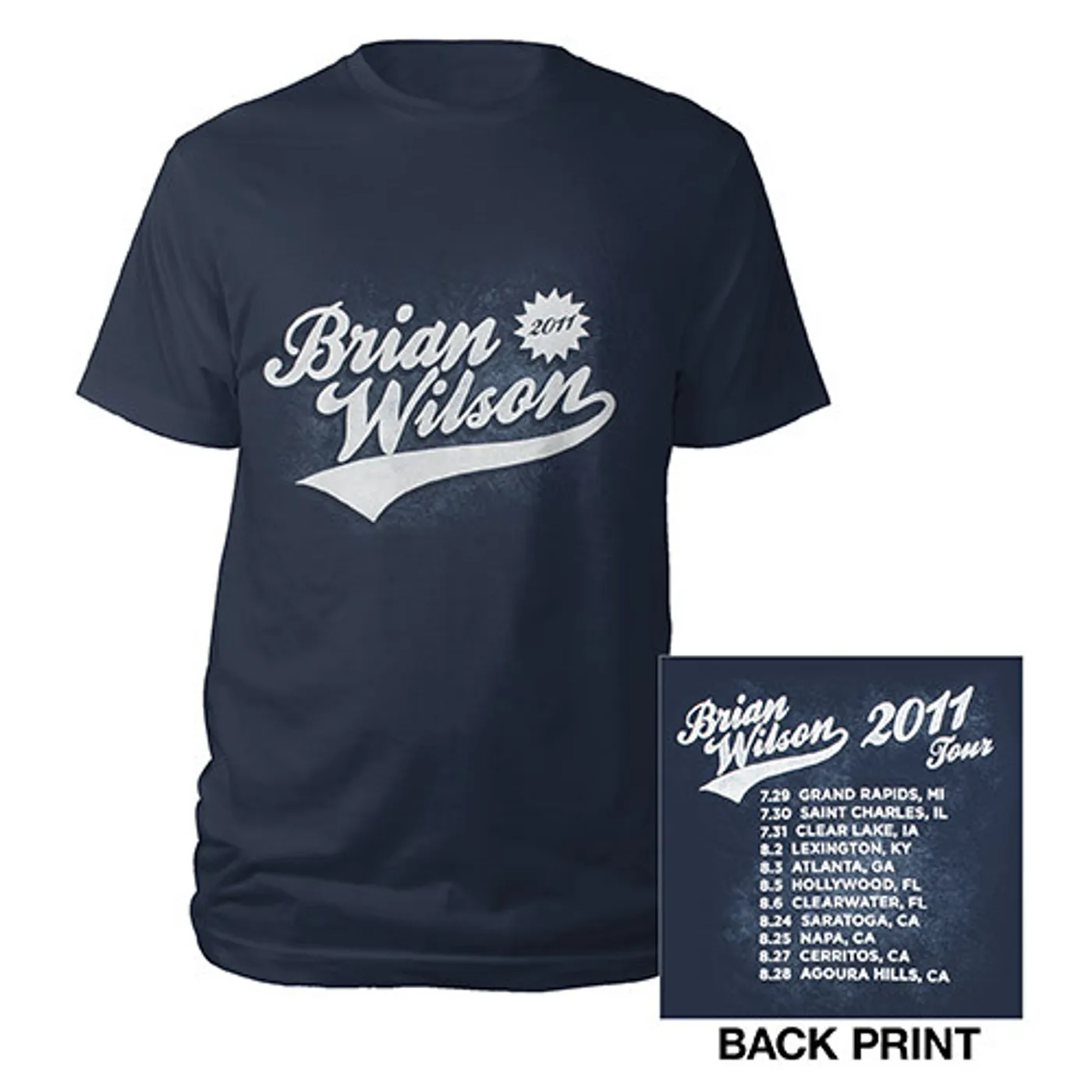Brian Wilson Swept Tour Shirt