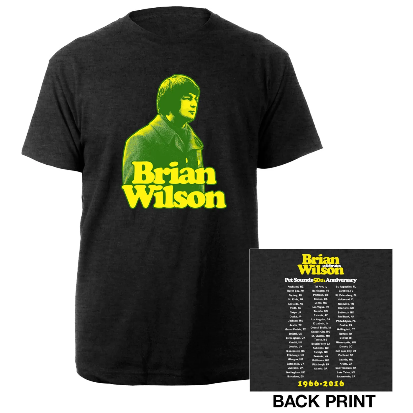 Brian Wilson Pet Sounds Portrait Tour Tee