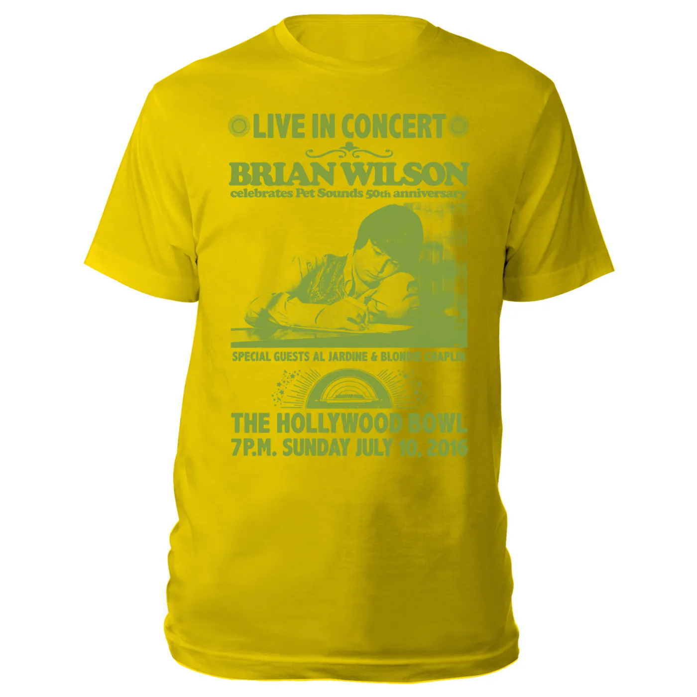 Brian Wilson Hollywood Bowl exclusive event tee